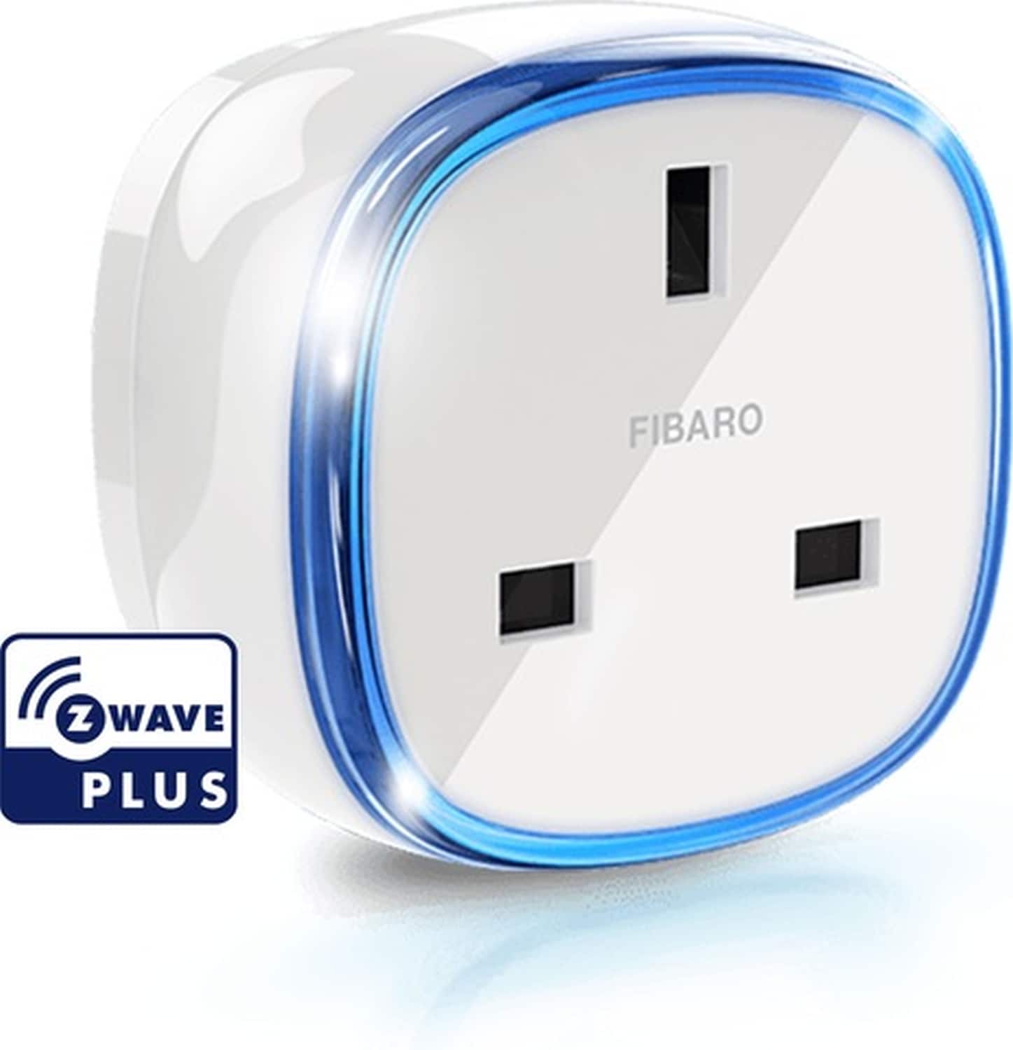 FIBARO Wall Plug / Z-Wave Plus Smart Home Steckdose Plug mit Leistungsmessung Typ G White - Bild 1