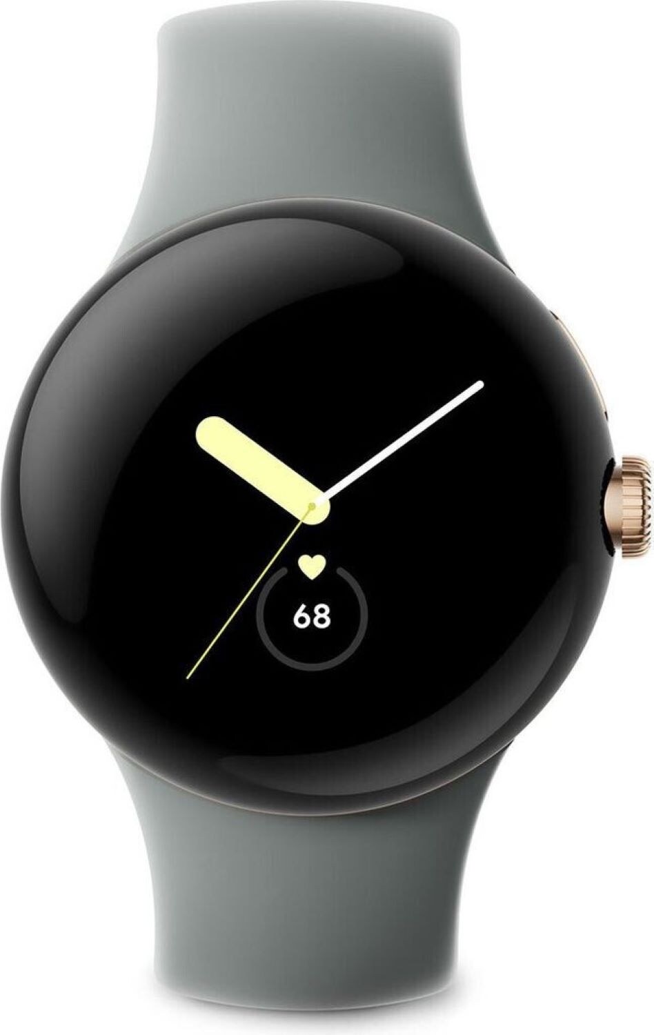 Google Pixel Watch WiFi Champagne Gold Sportband Hazel | 00840244602710