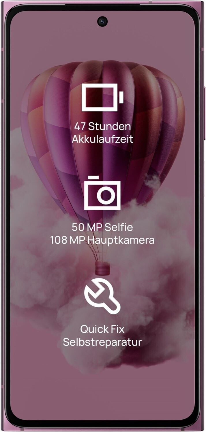 REFURBISHED &ndash; HMD Skyline 5G 128GB Dual-SIM Neon Pink - Wie Neu - Bild 1