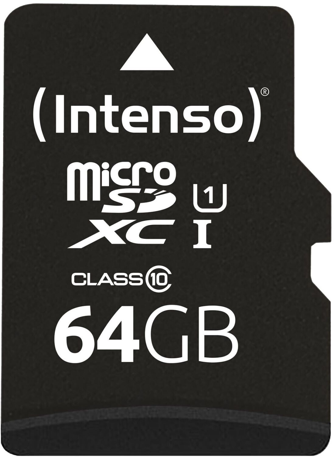 Intenso 64GB MicroSDXC Speicherkarte inkl. SD-Adapter Black - Bild 1