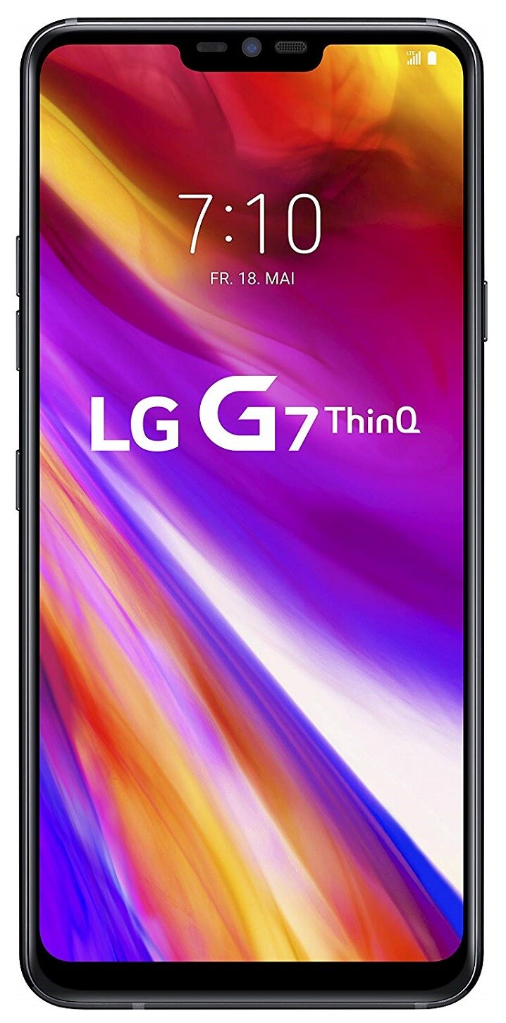 REFURBISHED &ndash; LG G7 ThinQ G710EM 128GB New Aurora Black - Wie Neu - Bild 1