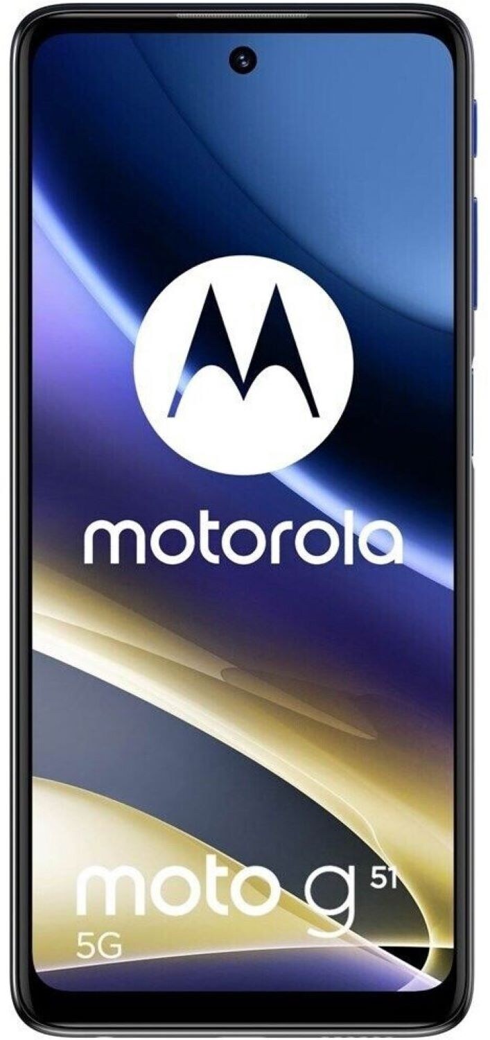 REFURBISHED – Motorola Moto G51 5G (XT2171-2) 64GB Dual-SIM Indigo Blue – Sehr Gut | 00840023227509