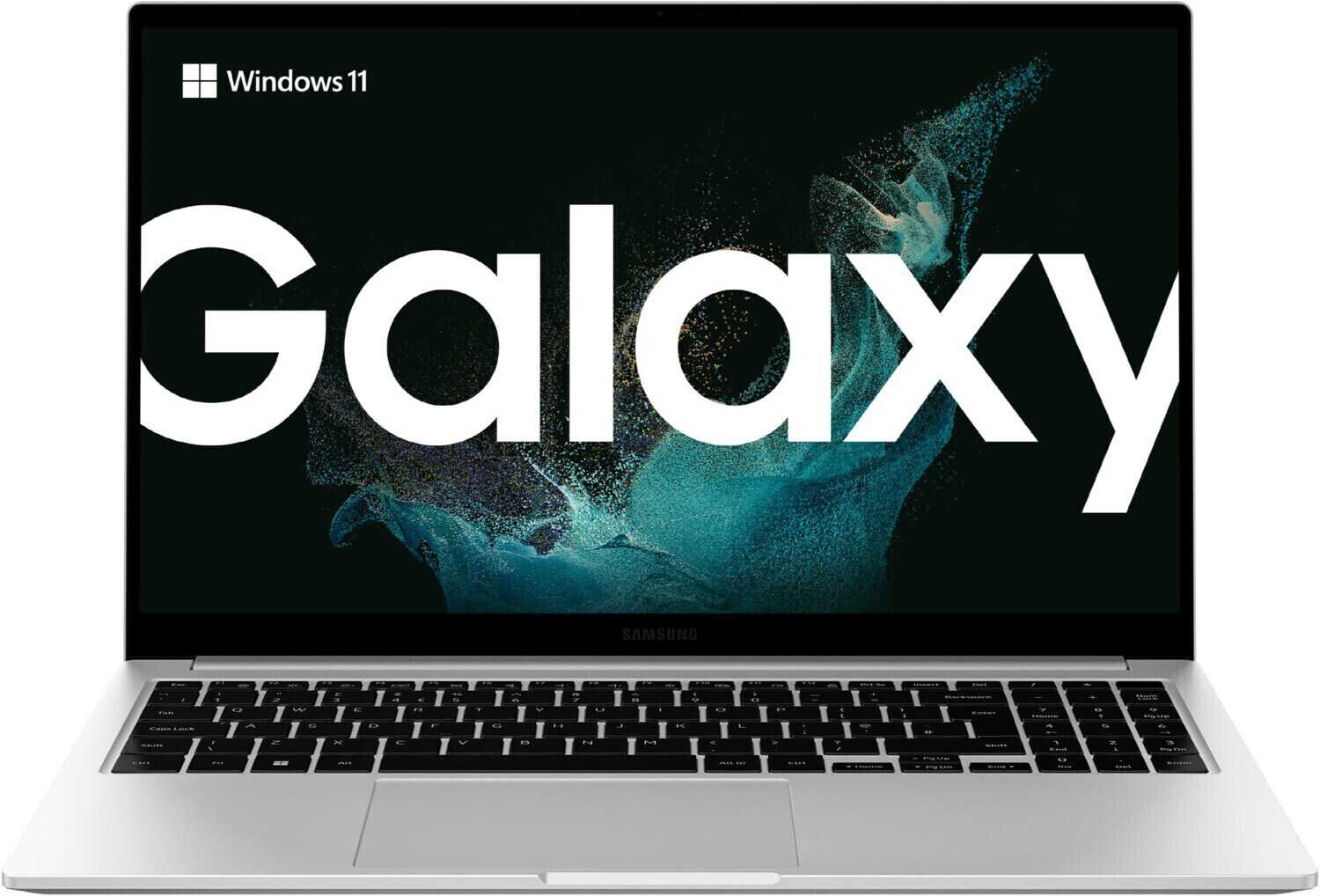 REFURBISHED &ndash; Samsung Galaxy Book 2 (NP750XED-KC3DE) 15,6 Zoll QWERTZ 8GB/256GB Misty Silver - Wie Neu - Bild 1