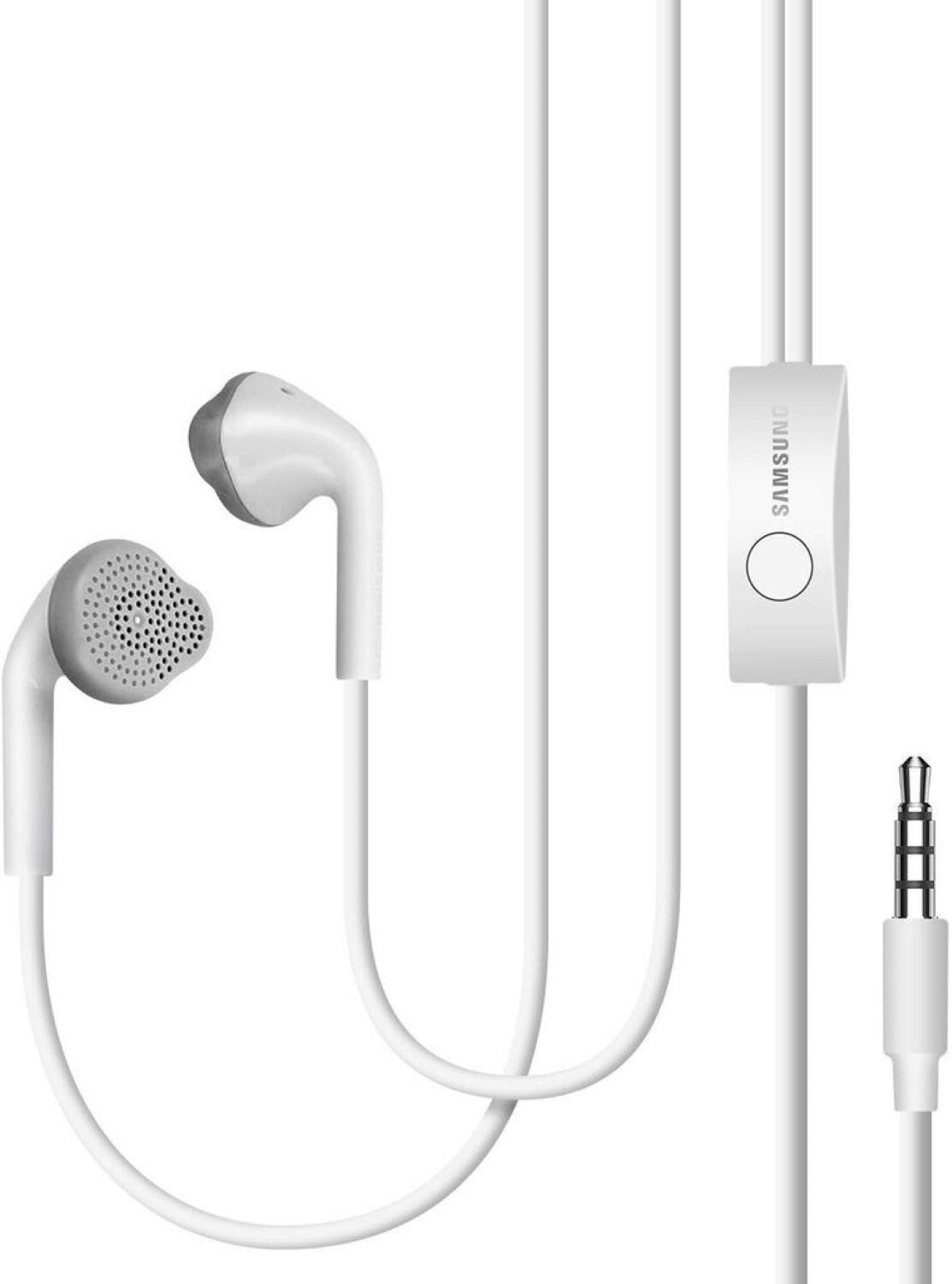 Samsung In-Ear-Kopfh&ouml;rer EHS61 kabelgebunden mit Mikrofon, 3,5mm Klinke - Bulk - White - Bild 1