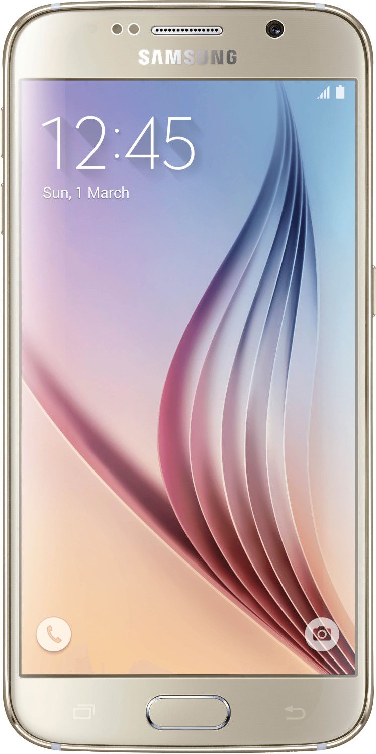 REFURBISHED &ndash; Samsung SM-G920 Galaxy S6 32GB Gold Platinum - Sehr Gut - Bild 1