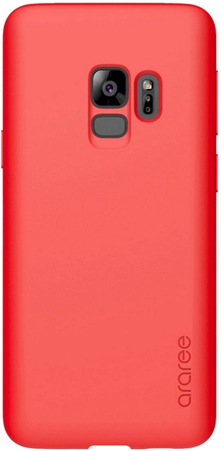Araree Airfit Pop Case Schutzh&uuml;lle Snow Red Samsung Galaxy S9 - Bild 1