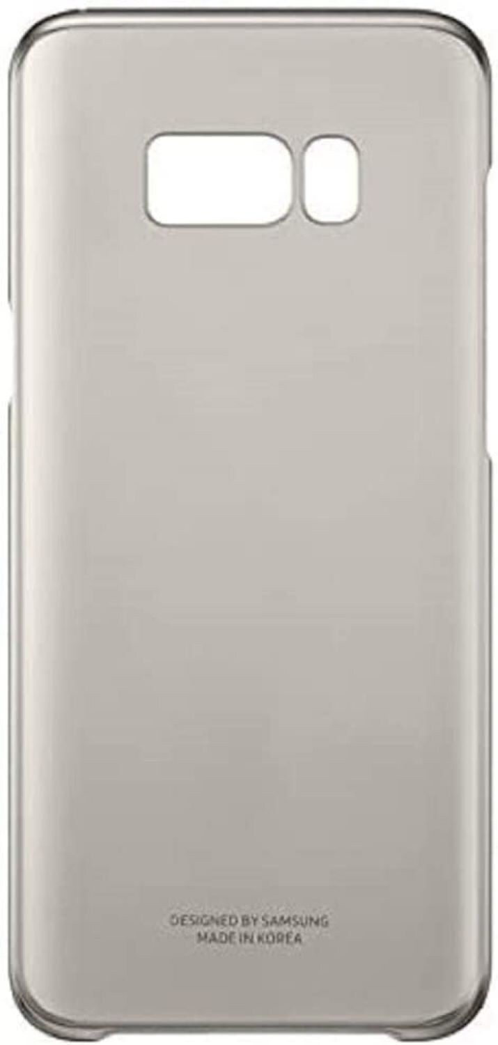 Original Samsung EF-QG955CFE Clear Backcover f&uuml;r Samsung Galaxy S8+ gold - Bild 1