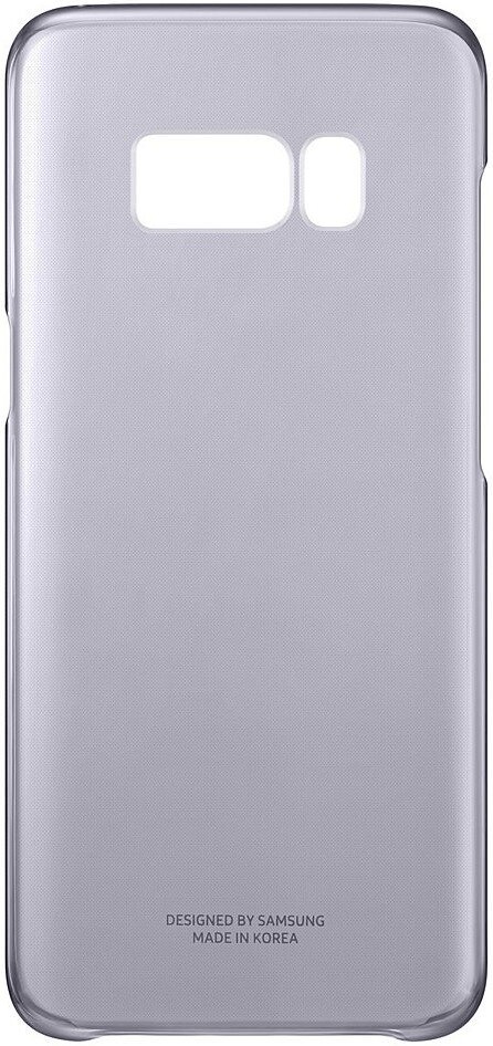 Original Samsung EF-QG955CVE Clear Backcover f&uuml;r Samsung Galaxy S8+ violett - Bild 1
