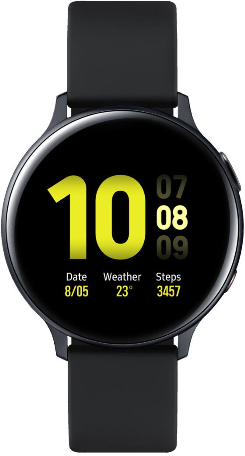 REFURBISHED &ndash; Samsung SM-R825 Galaxy Watch Active 2 44mm LTE Aluminium Black - Wie Neu - Bild 1
