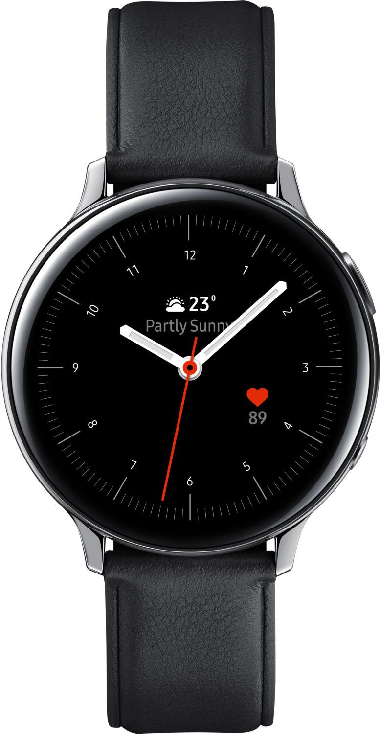 REFURBISHED &ndash; Samsung SM-R835 Galaxy Watch Active 2 40mm LTE Edelstahl Silver - Sehr Gut - Bild 1