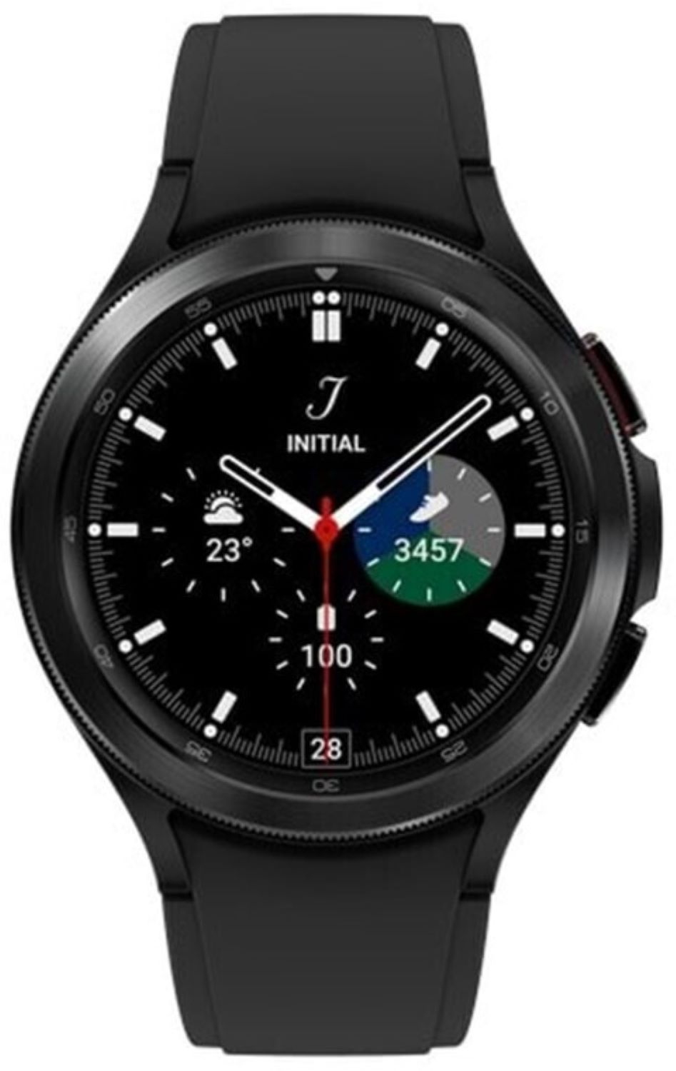 REFURBISHED &ndash; Samsung SM-R880 Galaxy Watch 4 Classic 42mm WiFi Black - Sehr Gut - Bild 1