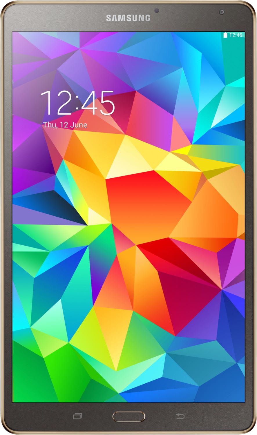 REFURBISHED &ndash; Samsung SM-T705 Galaxy Tab S 8.4 16GB LTE Titanium Bronze - Nur bis Android 4.4 - Wie Neu - Bild 1