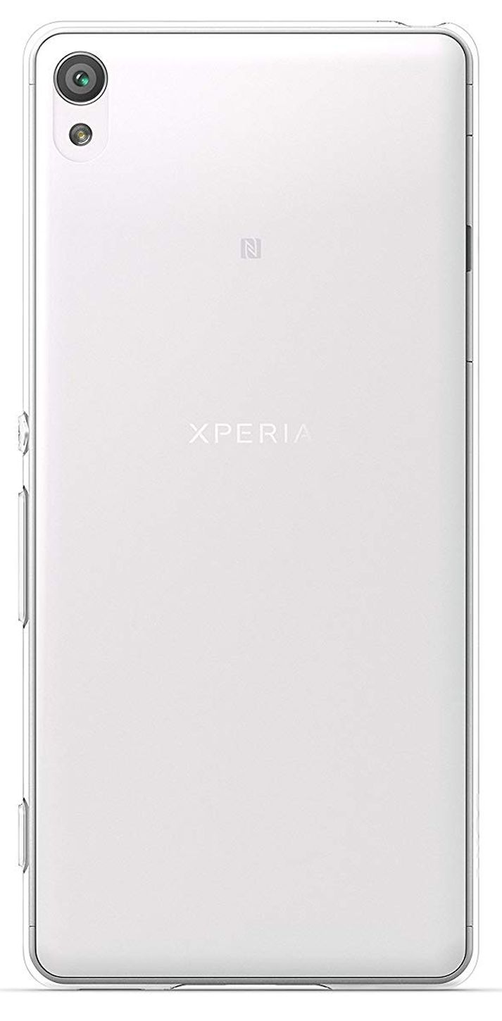 Sony Mobile Smart Style H&uuml;lle Clear Case Cover SBC24 f&uuml;r Xperia XA - Transparent - Bild 1