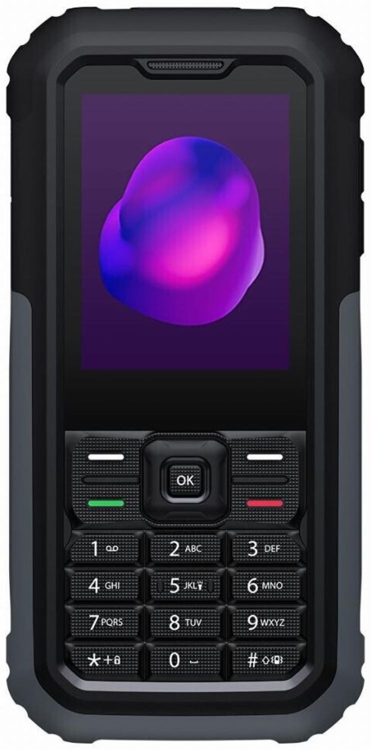 REFURBISHED &ndash; TCL 3189 Rugged 4G Dual-SIM Smartphone Himalaya Gray - Wie Neu - Bild 1