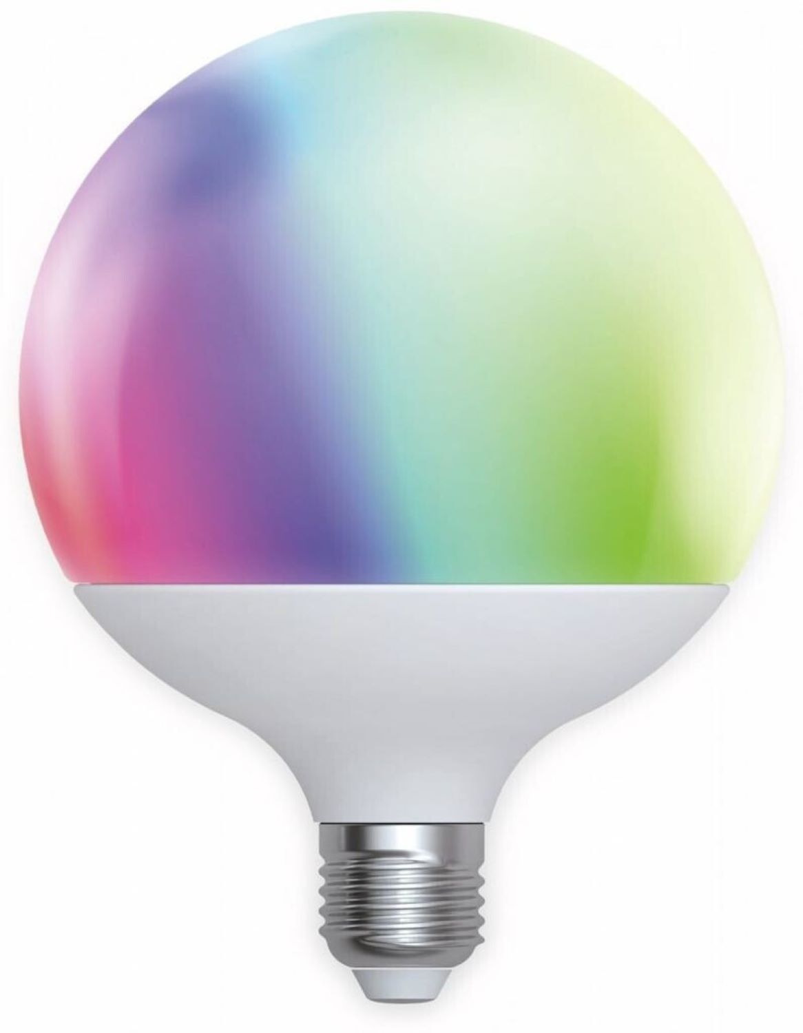 tint Smarte LED-Globe &ndash; Steuerbar per Alexa oder Fernbedienung &ndash; Dimmbare E27 Gl&uuml;hbirne mit wei&szlig;em (1800-6500 K) und farbigem Licht RGB, 15W - Bild 1