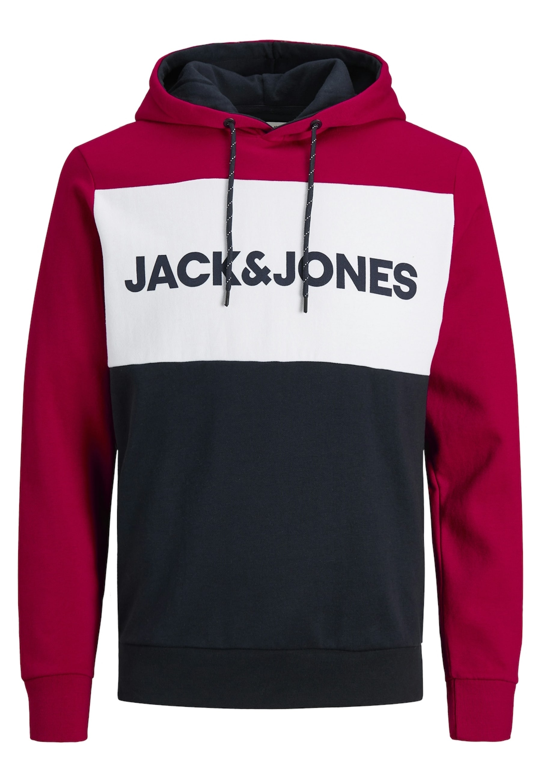 Jack & Jones Hoodie Logo Blocking Kapuzensweatshirt - Bild 1