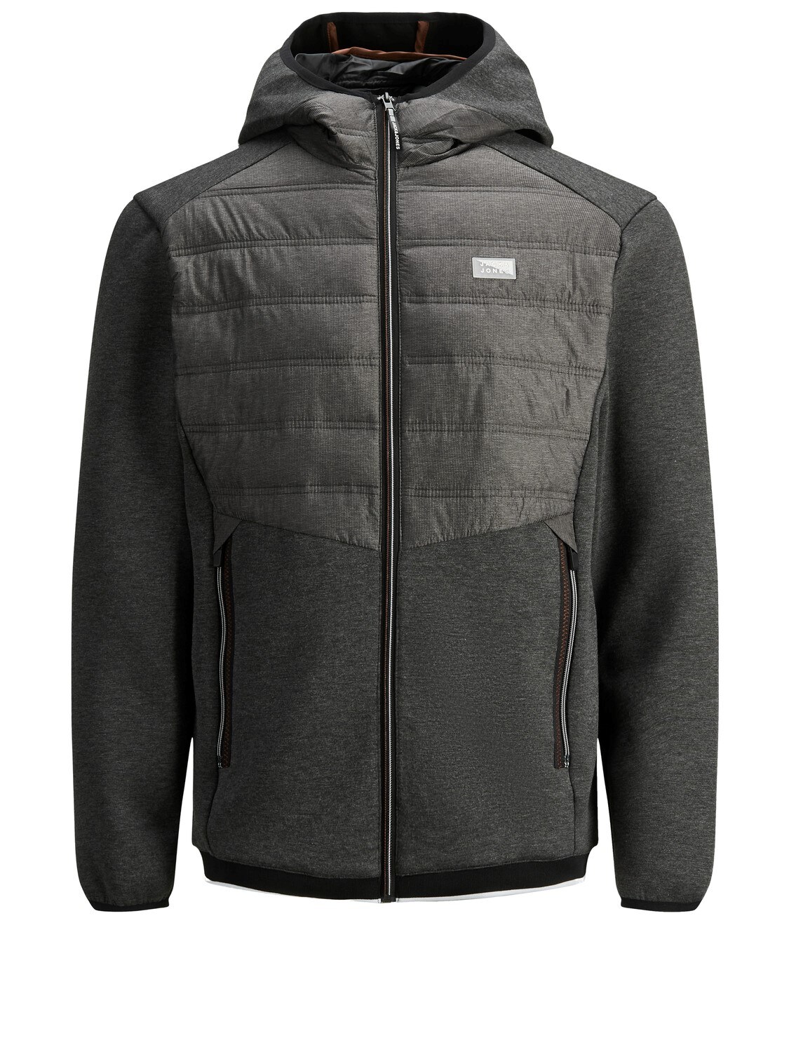Jack & Jones Jacke Hooded Jacke JCOTOBY HYBRID JACKET Kapuzenjacke - Bild 1