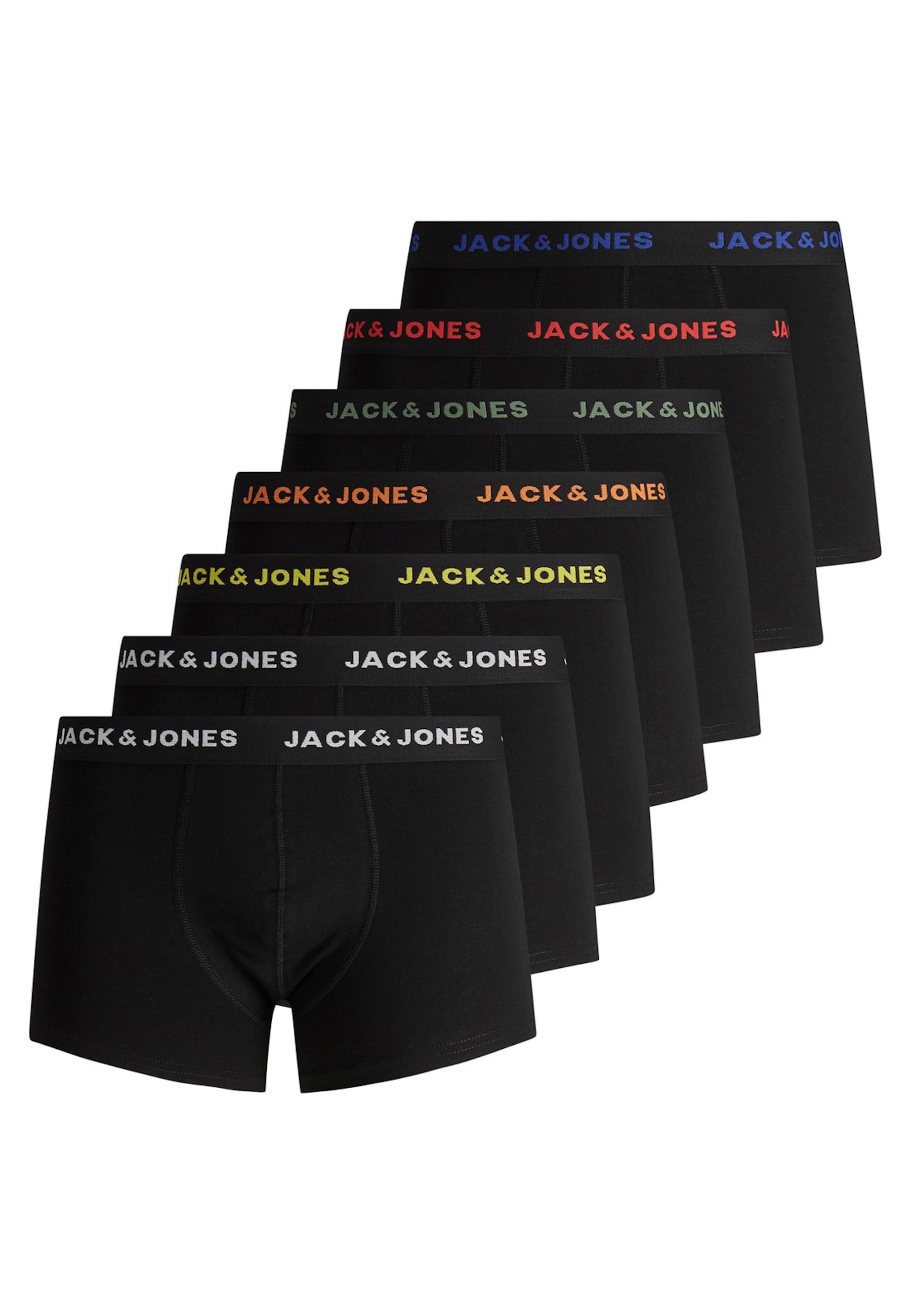 Jack & Jones Trunk Unterhosen Trunks 7 Pack Unterhosen Shorts JACBASIC - Bild 1