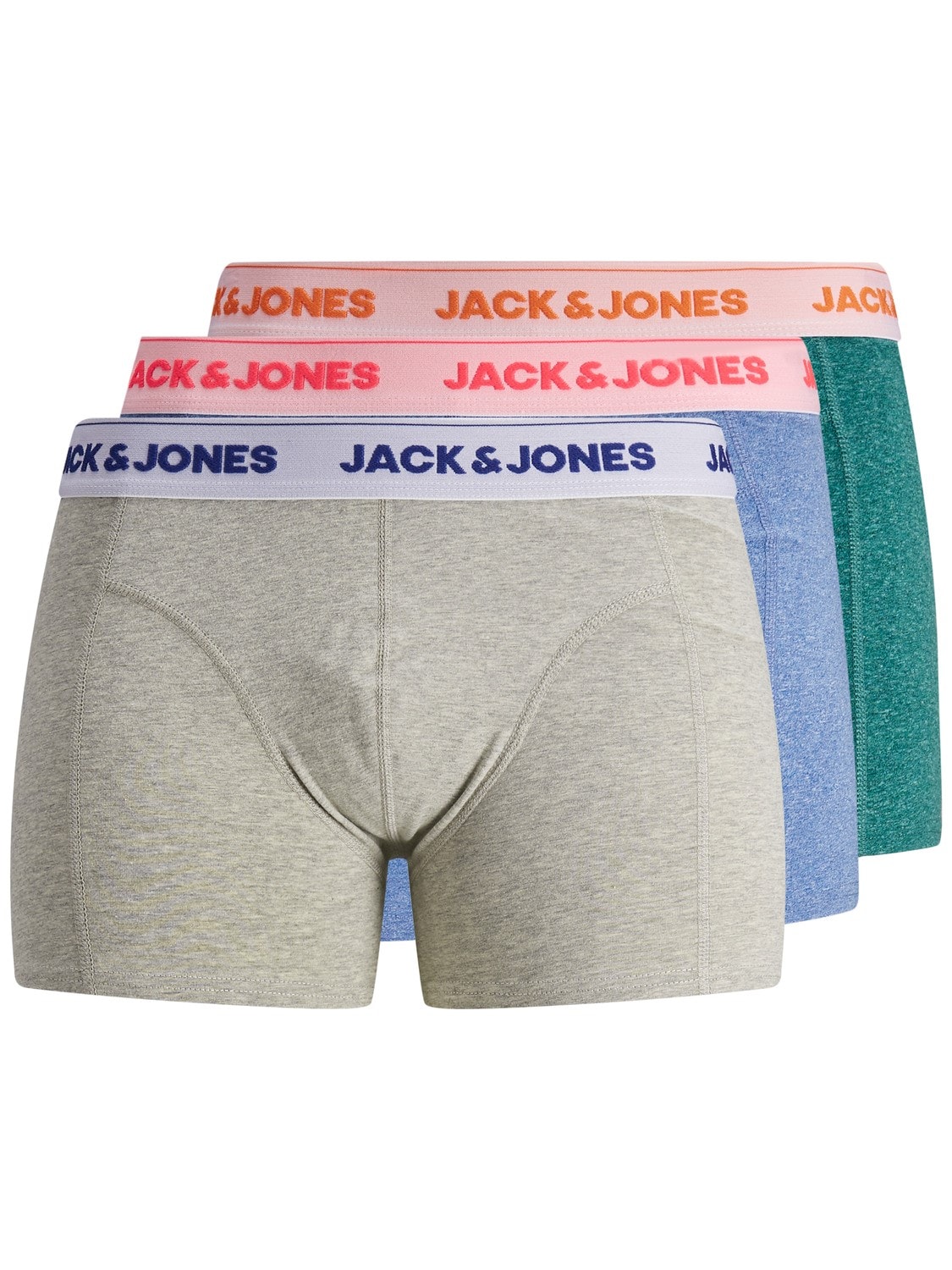 Jack & Jones Trunk Unterhosen Trunks 3 Pack Unterhosen Shorts JACSUPER TWIST - Bild 1