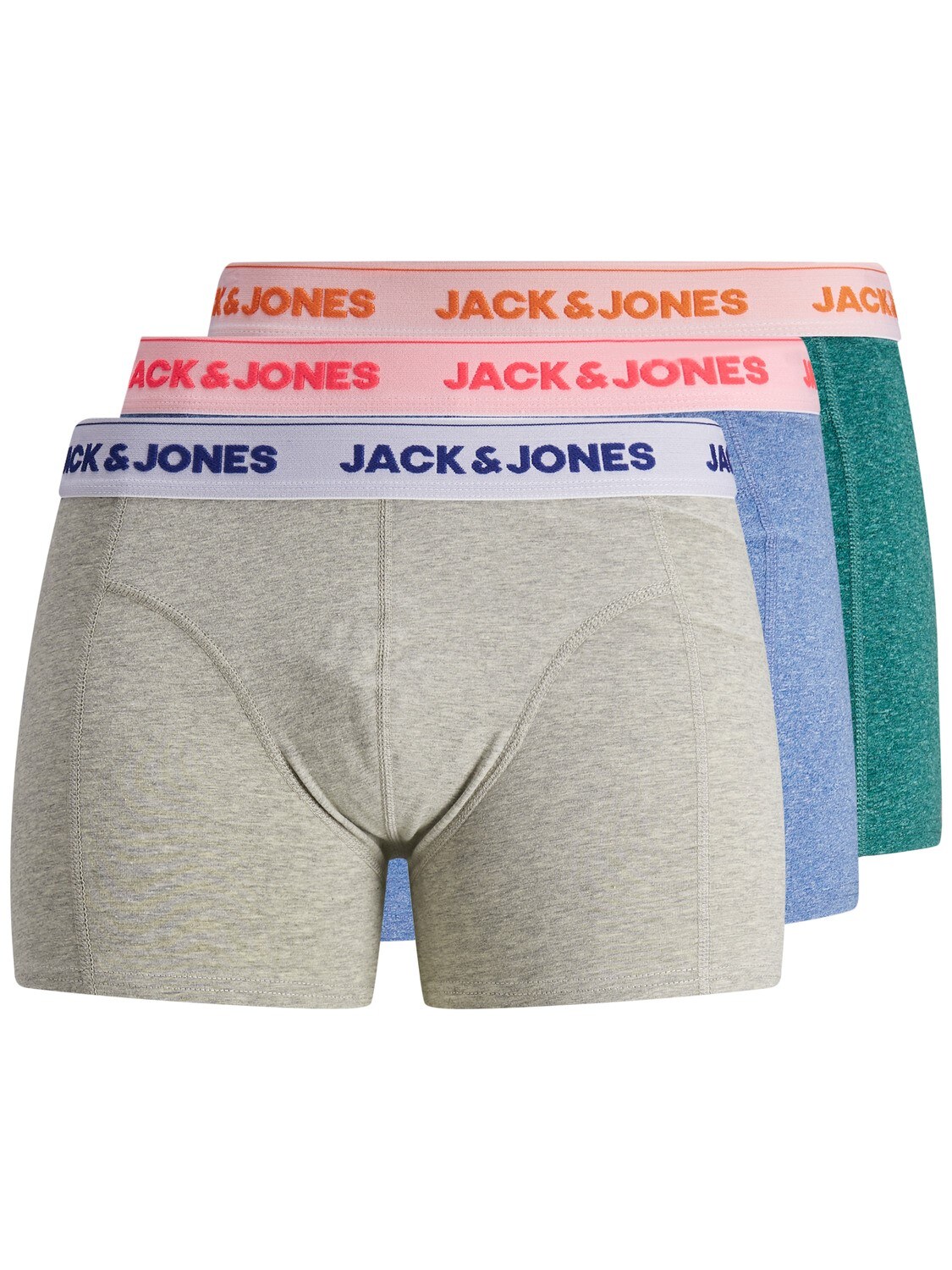 Jack & Jones Trunk Unterhosen Trunks 3 Pack Unterhosen Shorts JACSUPER TWIST - Bild 1
