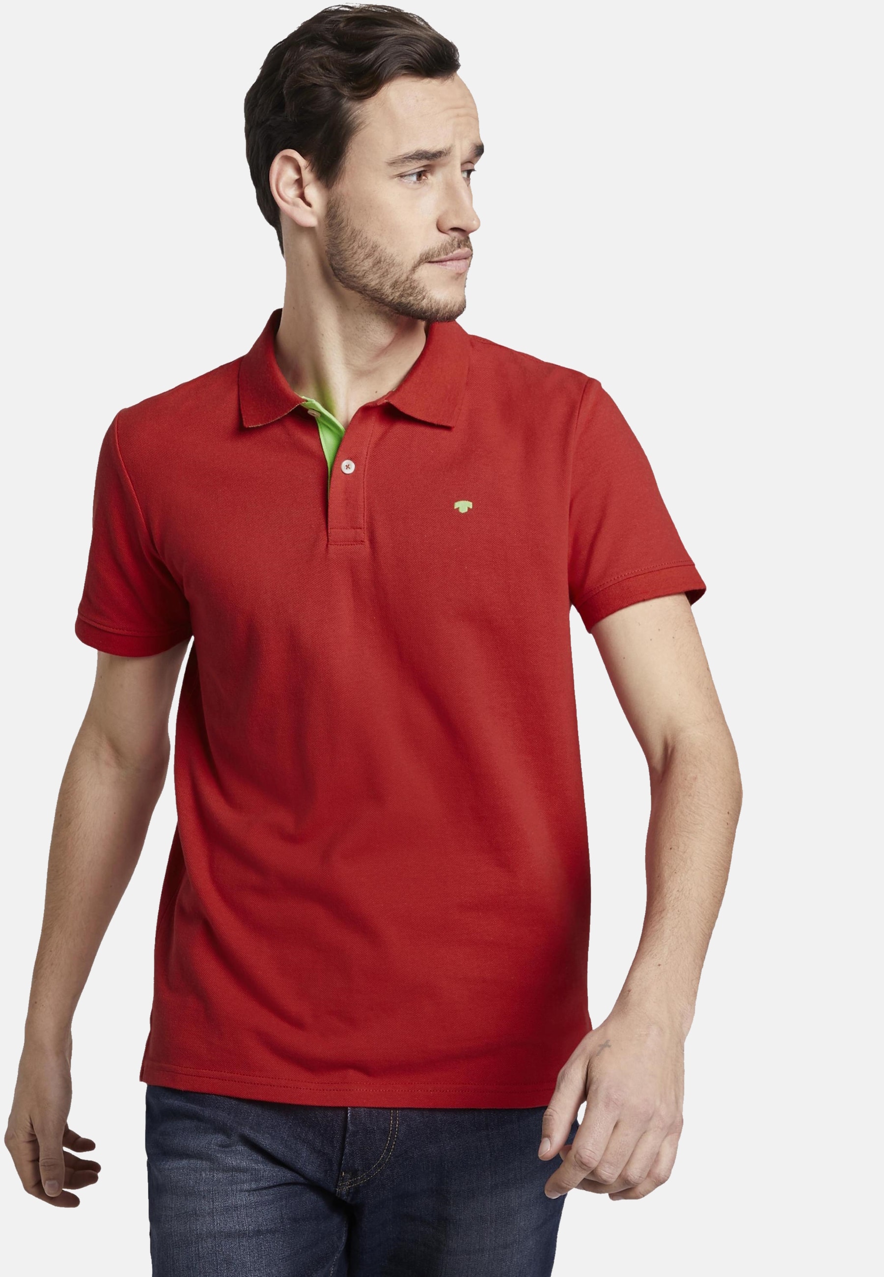 Tom Tailor Poloshirt Basic Kurzarmshirt mit Polokragen - Bild 1
