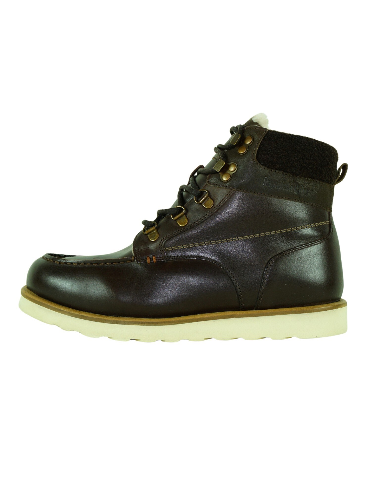 Pantofola D'Oro Schuhe BORMIO UOMO HIGH Lederboots mit Schn&uuml;rverschluss - Bild 1