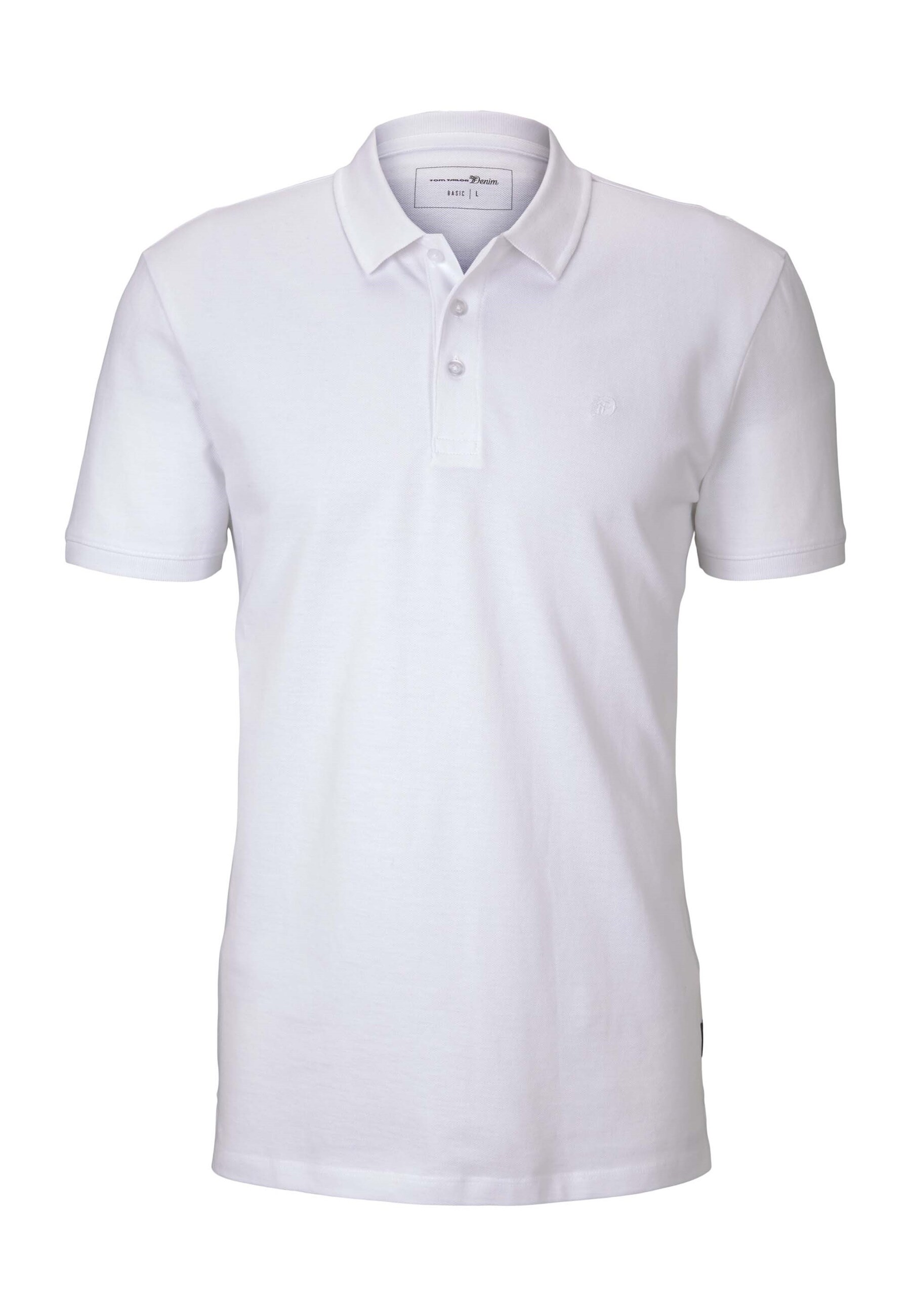 Tom Tailor Poloshirt Basic Polo Polohemd Chest Artwork - Bild 1