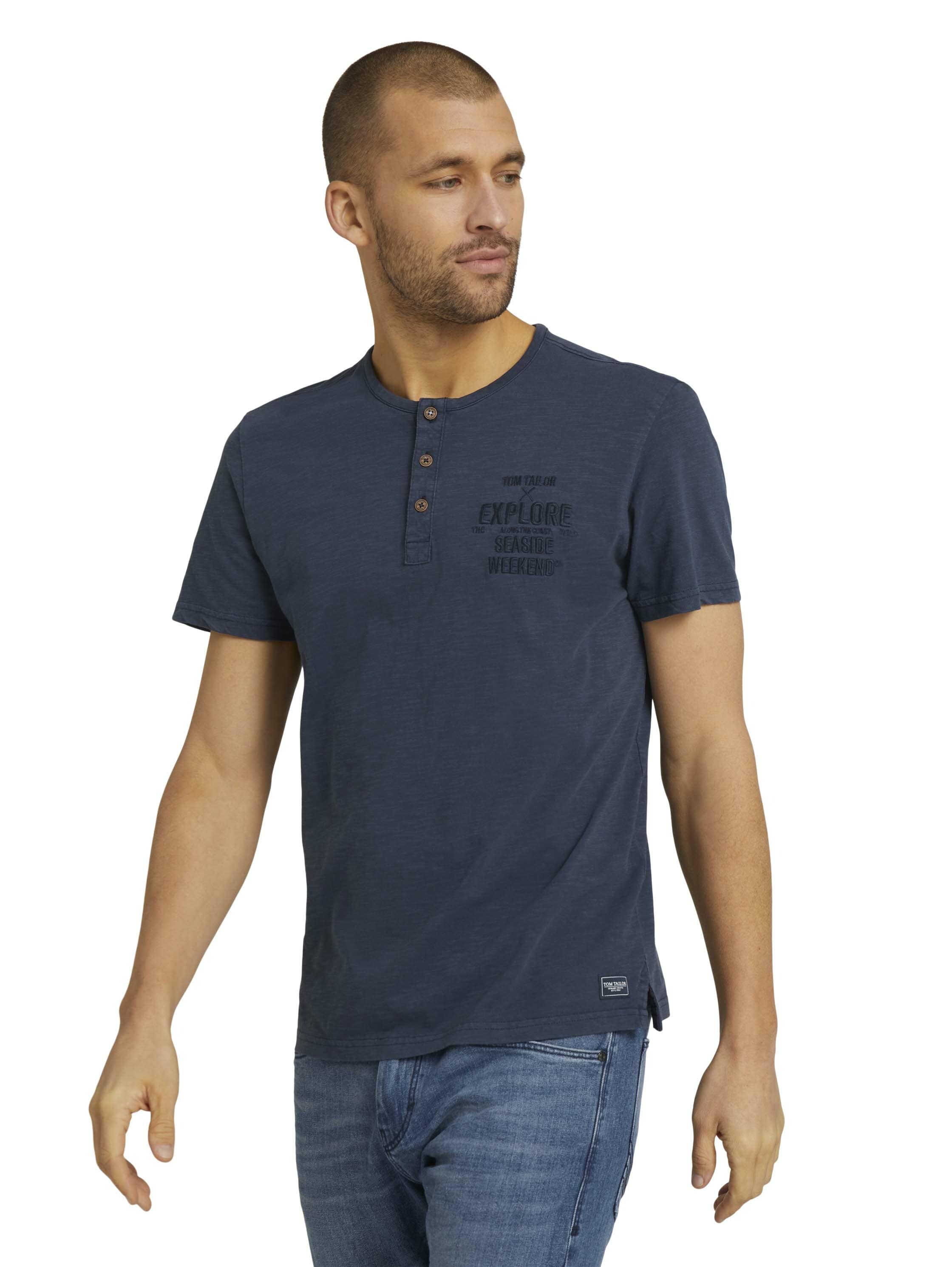 Tom Tailor Shirt T-Shirt in Melange Optik - Bild 1