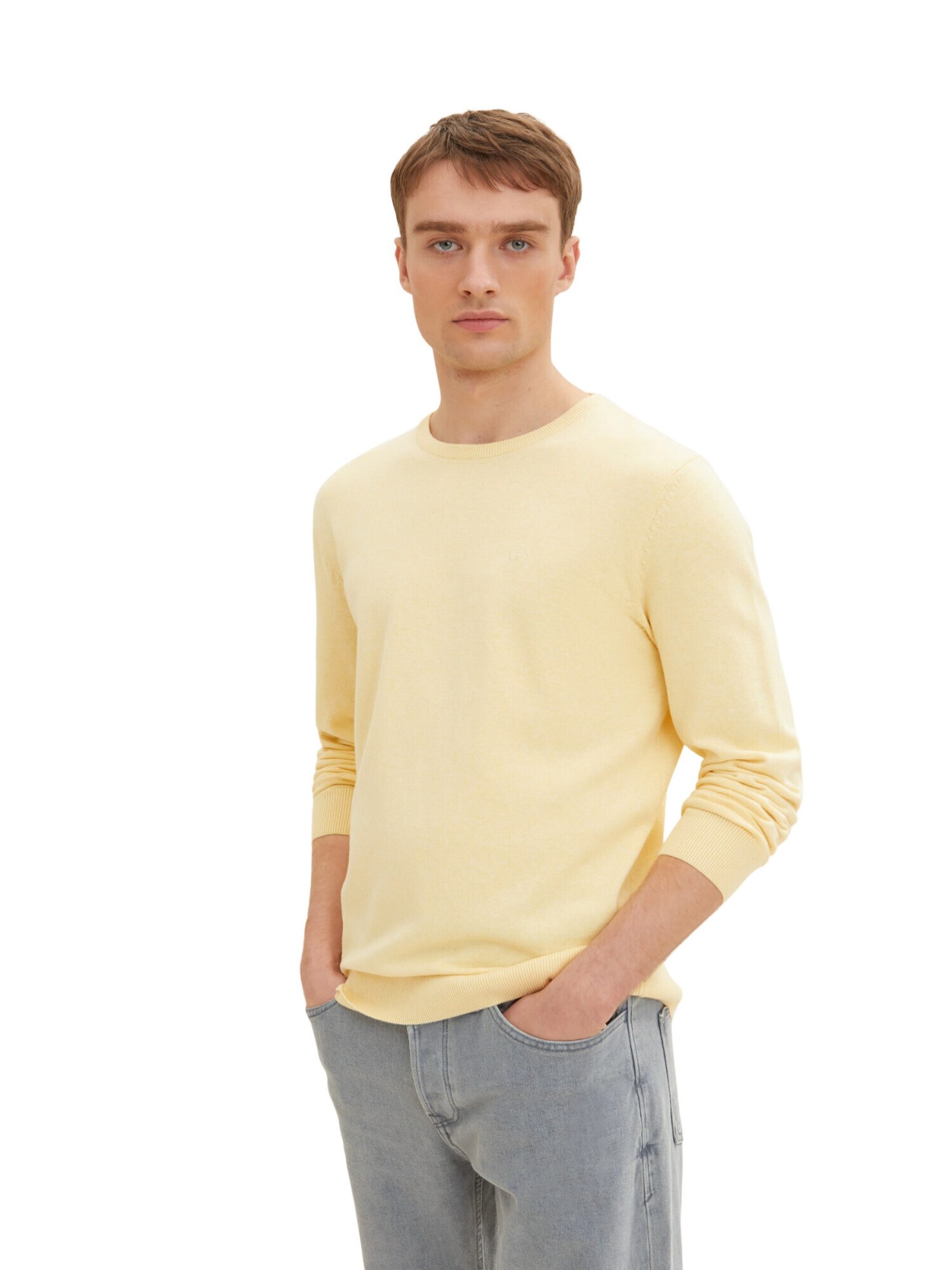 Tom Tailor Strickpullover Pullover R-Neck - Bild 1