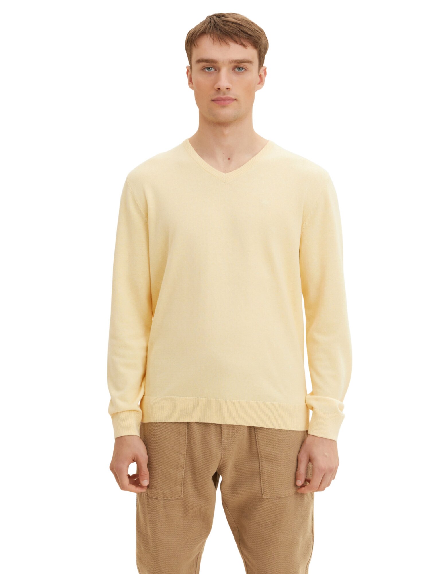 Tom Tailor Strickpullover Pullover V-Neck - Bild 1