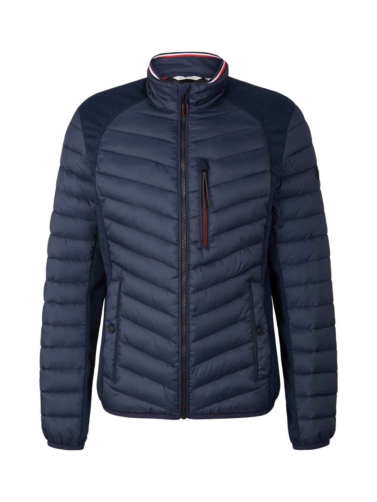 Tom Tailor Jacke Hybrid Steppjacke mit Stehkragen und Reißverschluss | 04065308512002