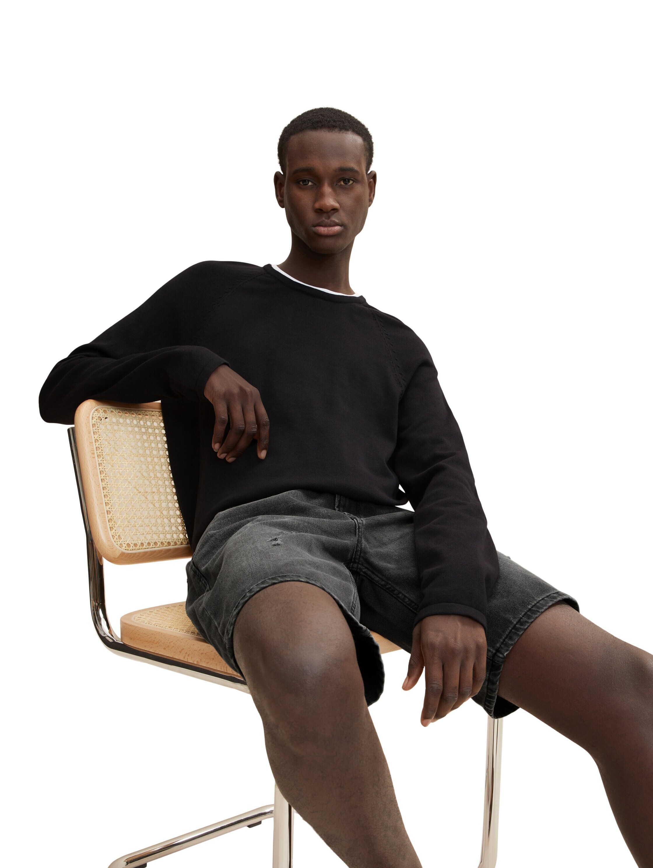 Tom Tailor Strickpullover Pullover R-Neck - Bild 1