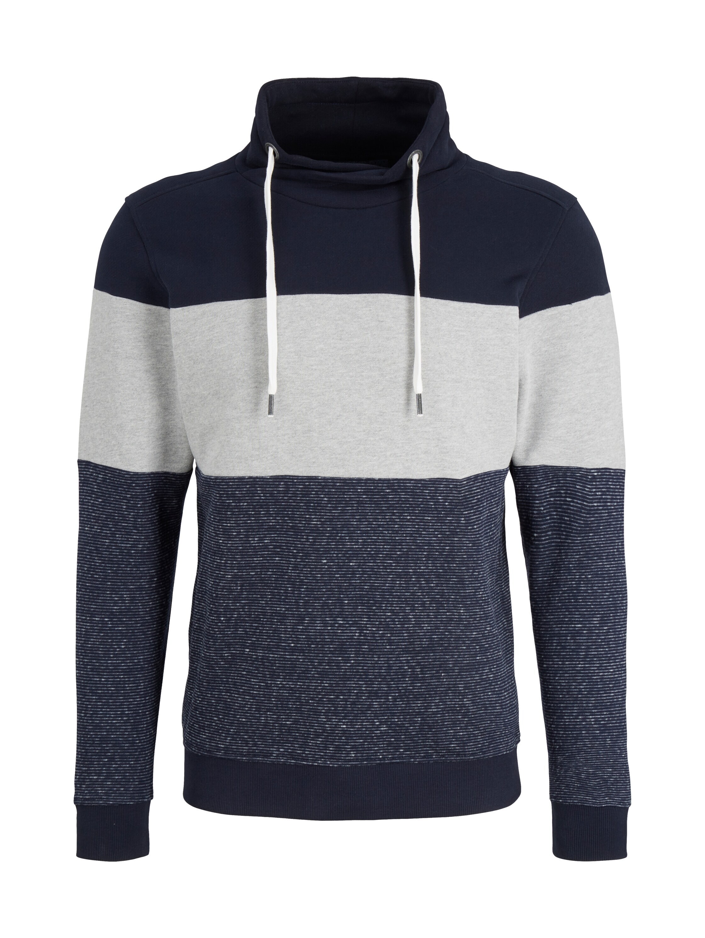 Tom Tailor Sweatshirt Colour Blocking Pullover ohne Kapuze - Bild 1