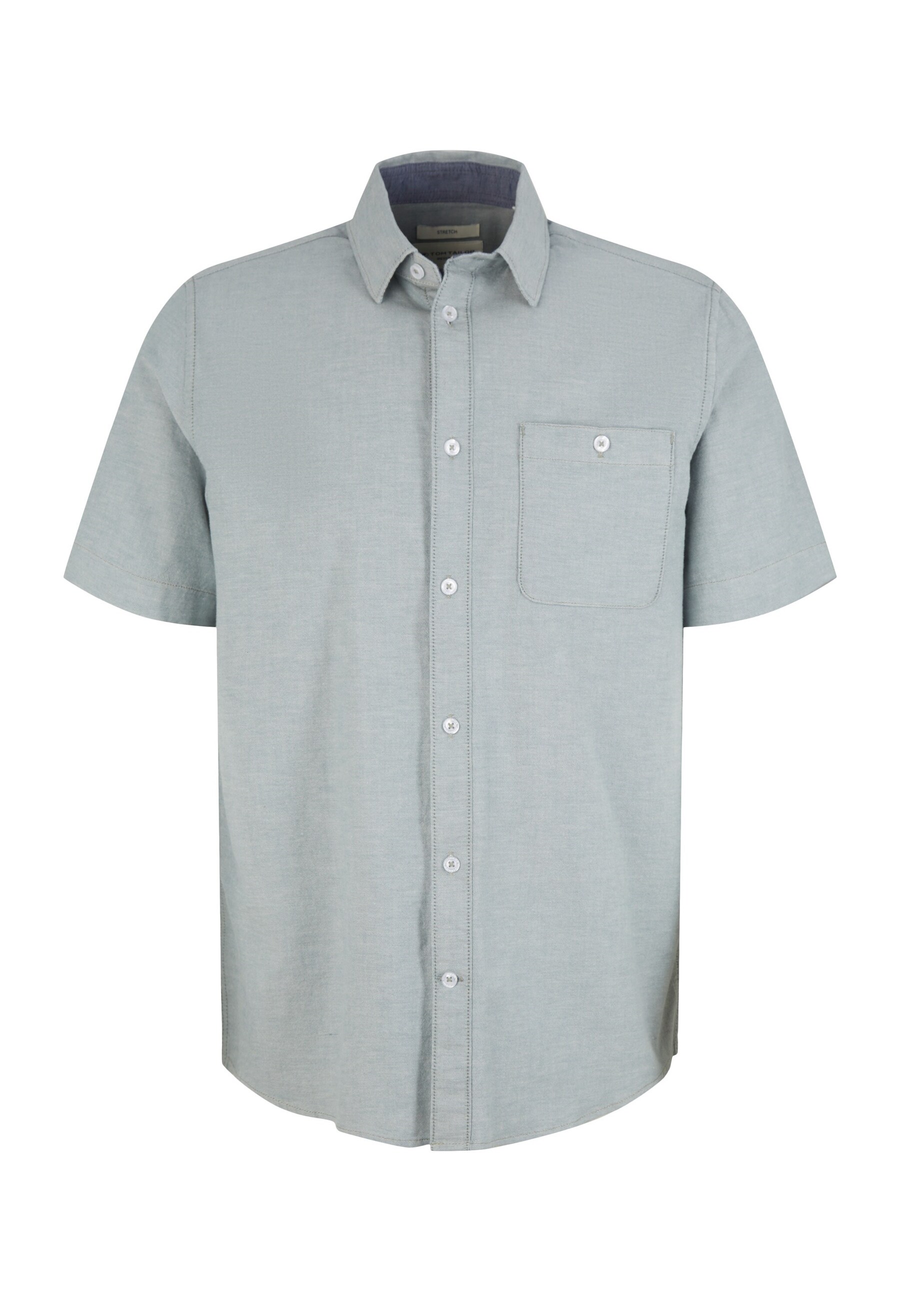 Tom Tailor Hemd Kurzarmhemd mit Brusttasche - Bild 1