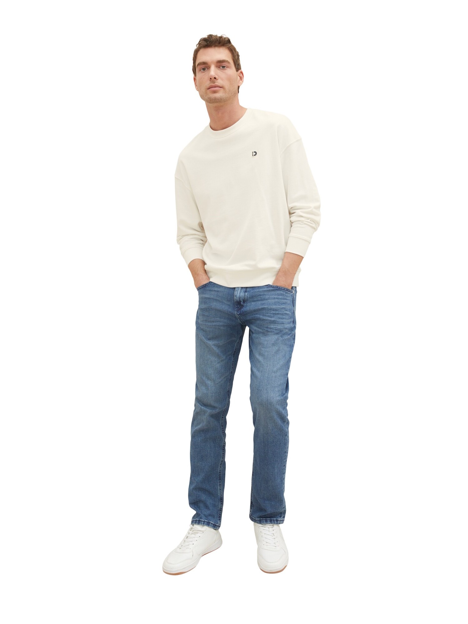 Tom Tailor Jeans Josh Five-Pocket-Style lange Hose Slim Fit - Bild 1