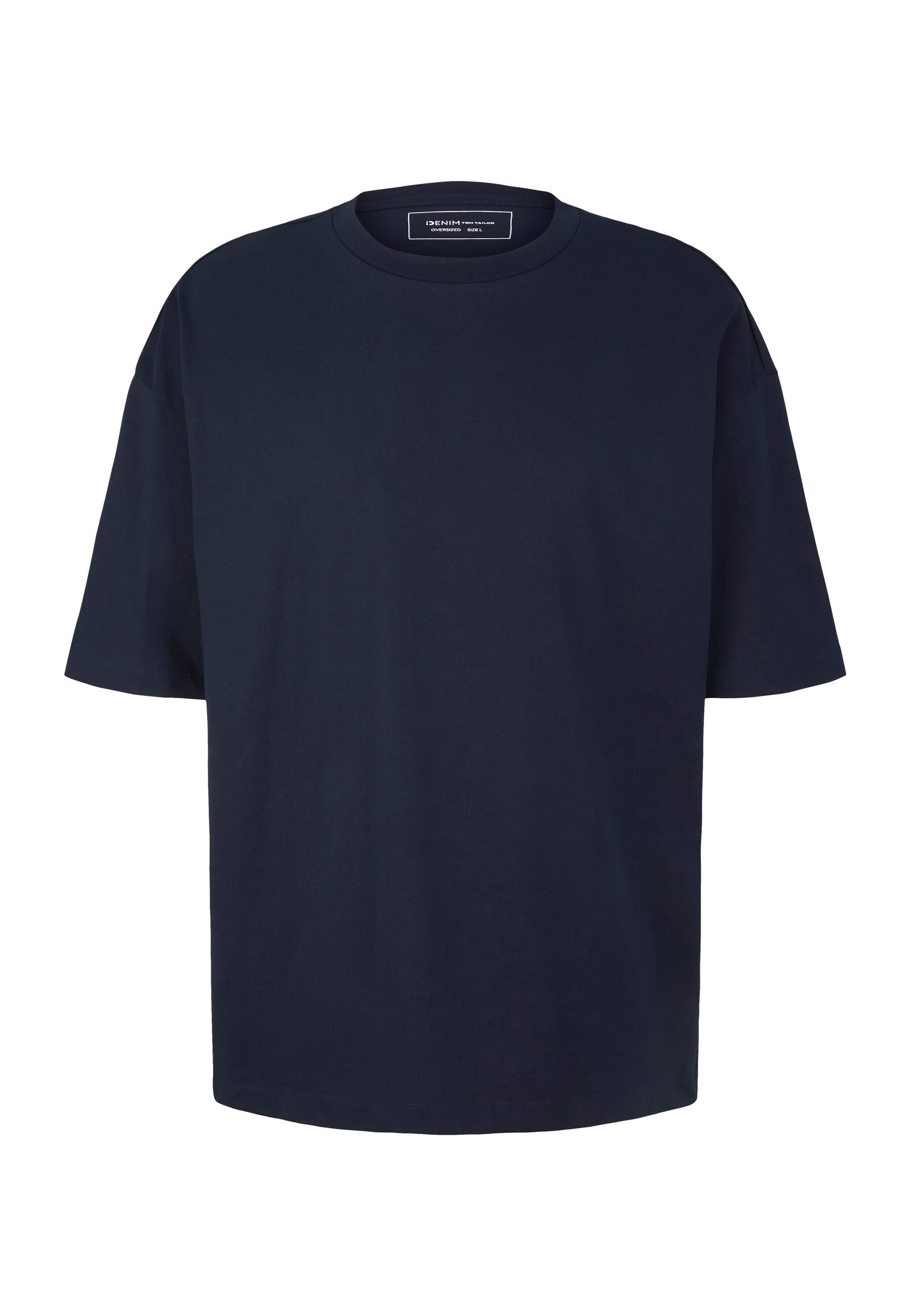 Tom Tailor Shirt Oversized-T-Shirt mit Rundhalsausschnitt aus Baumwolljersey - Bild 1