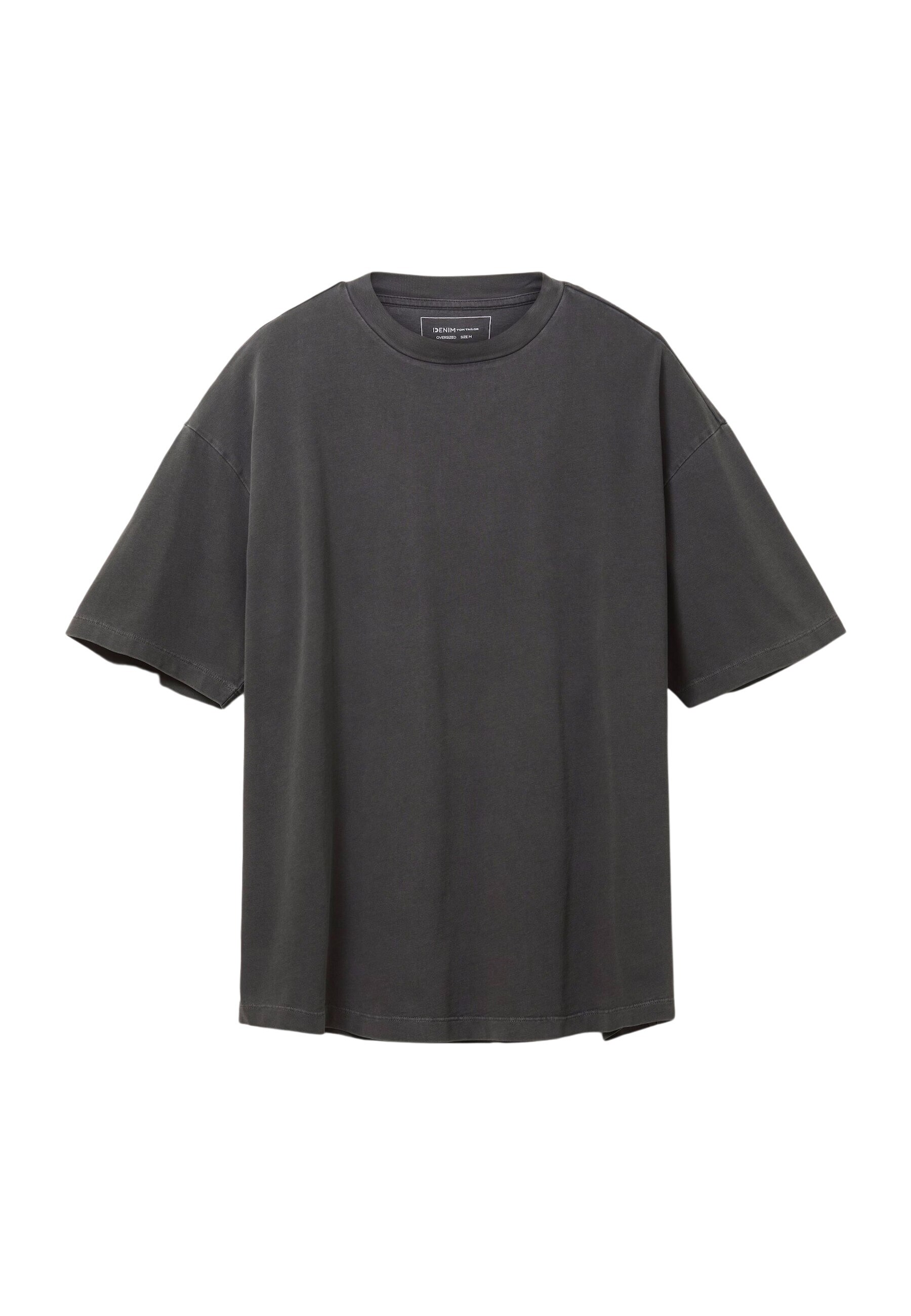 Tom Tailor Shirt Oversized-T-Shirt mit Rundhalsausschnitt aus Baumwolljersey - Bild 1