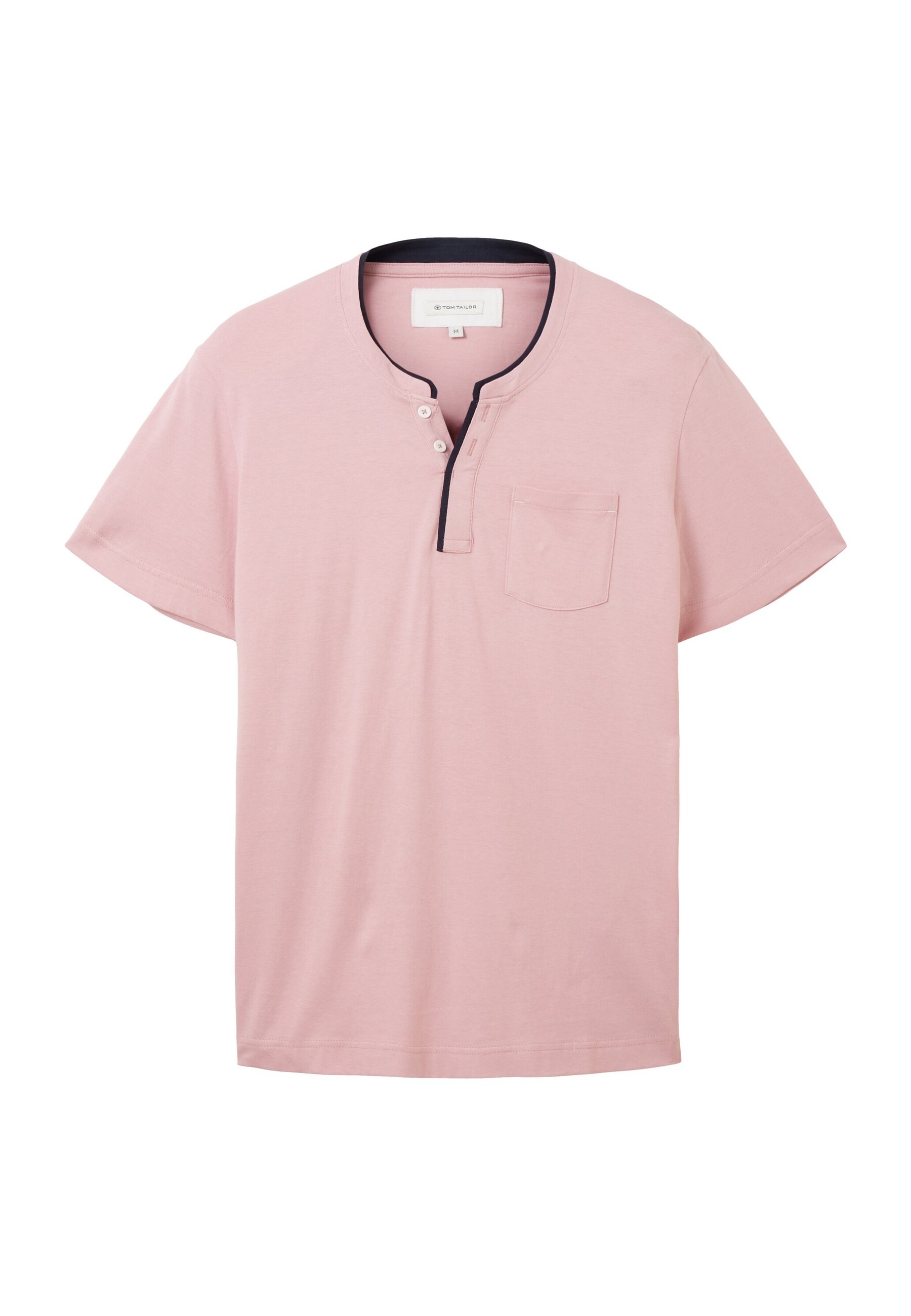 Tom Tailor T-Shirt Kurzarmshirt Henley - Bild 1