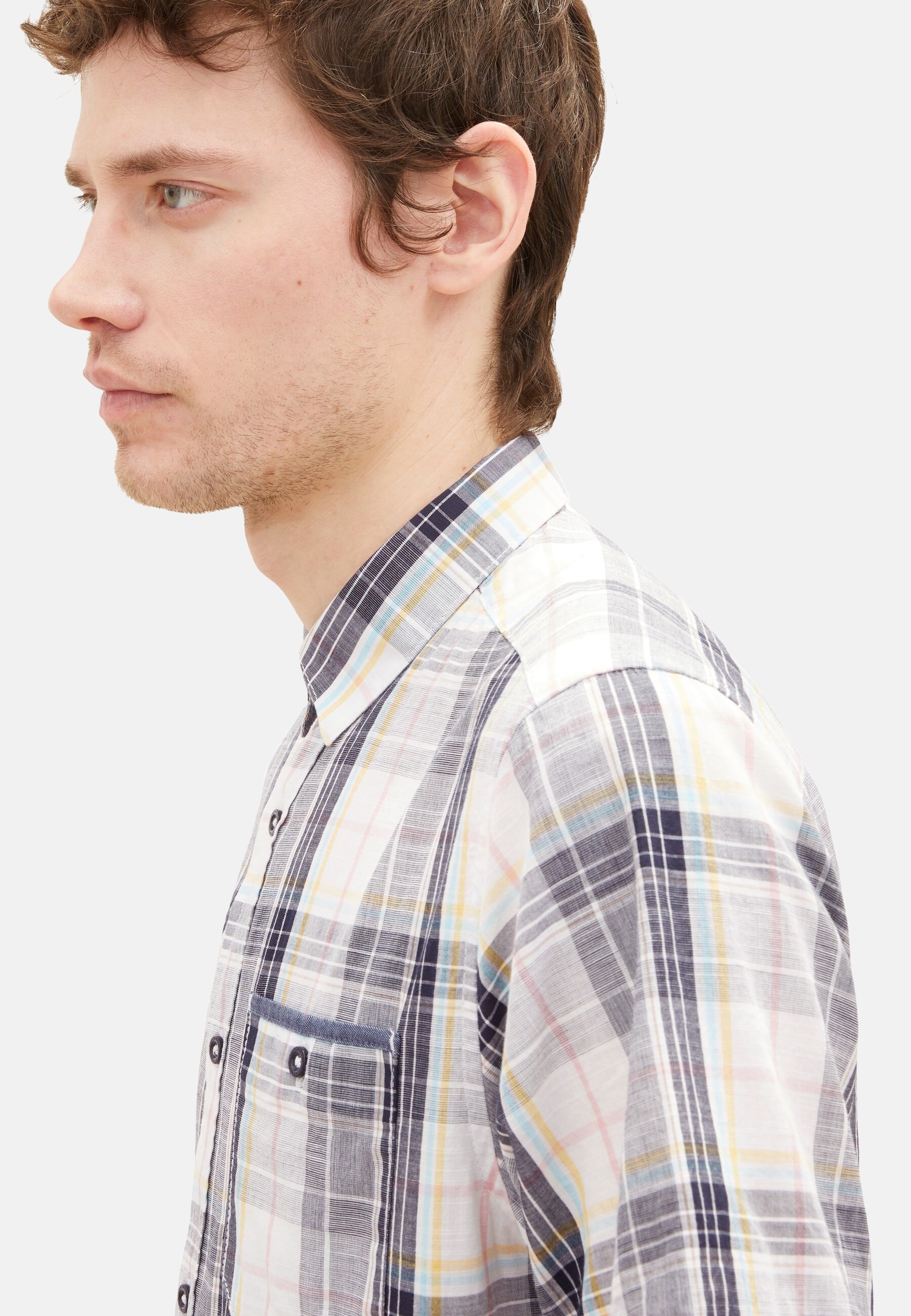 Tom Tailor Hemd Kurzarmhemd kariert - Bild 1