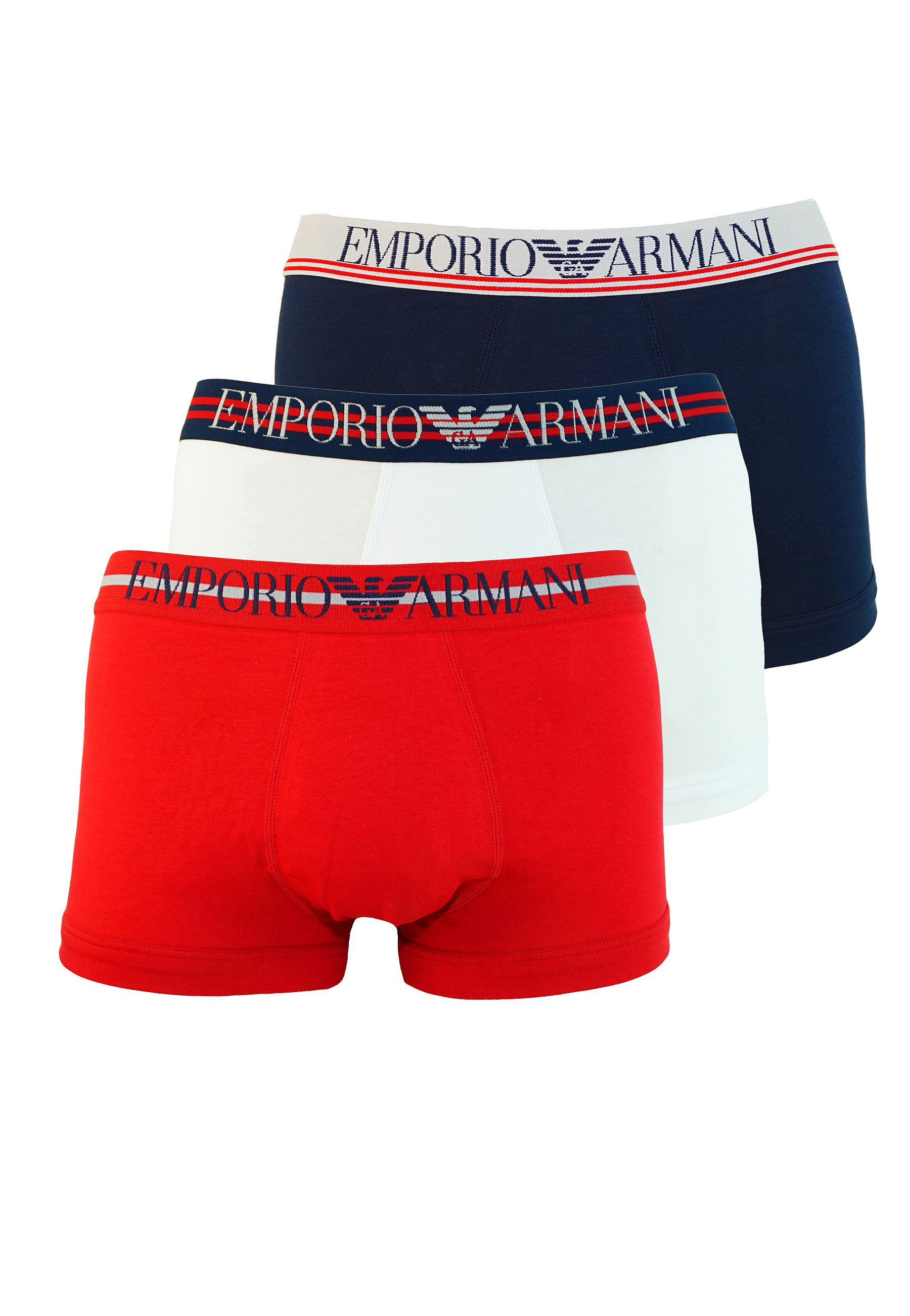Emporio Armani Boxershorts mit Logobund im Dreierpack - Bild 1