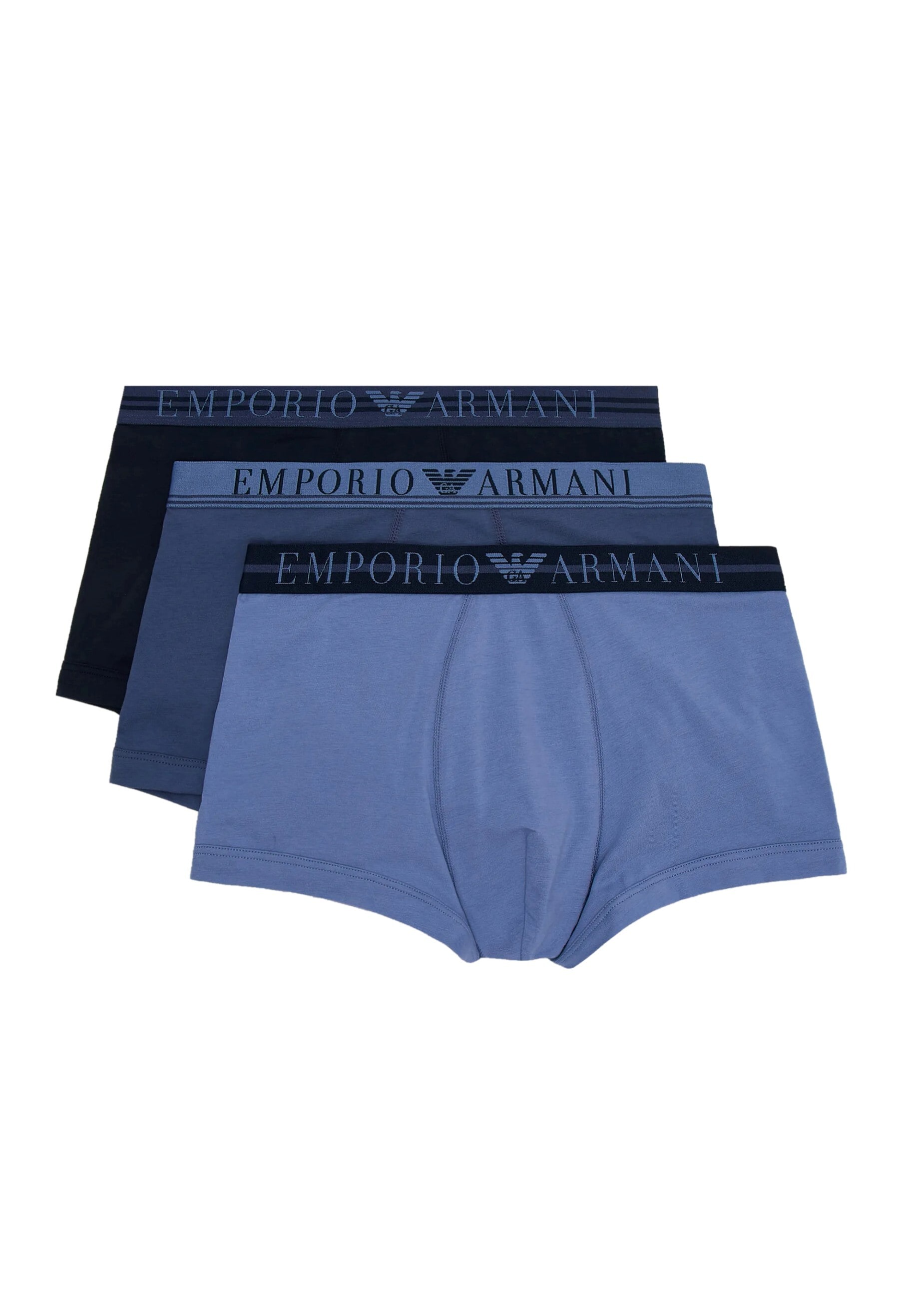 Emporio Armani Trunks 3 Pack Shorts Knit - Bild 1