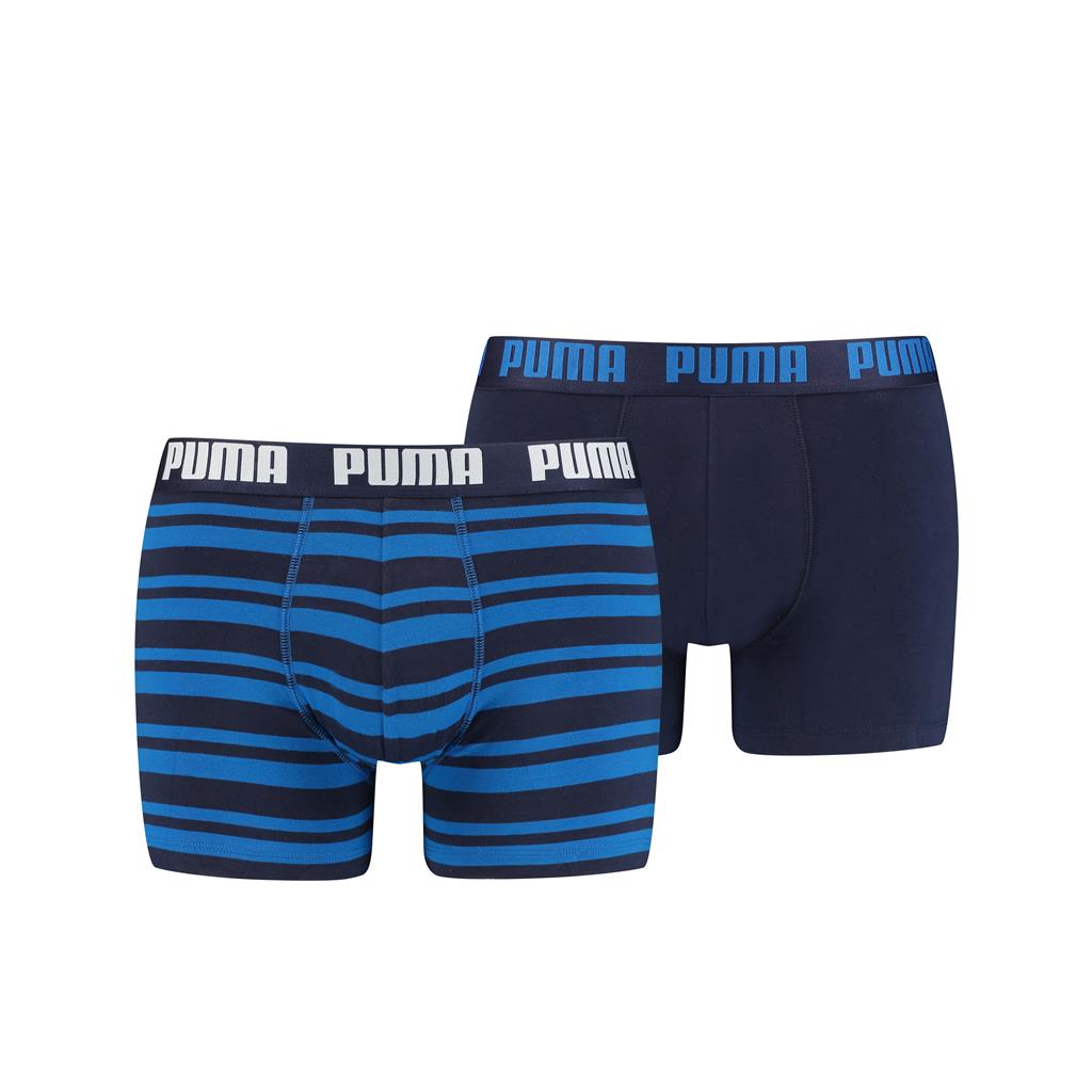 Puma Boxershorts HERITAGE STRIPE BOXER Doppelpack - Bild 1