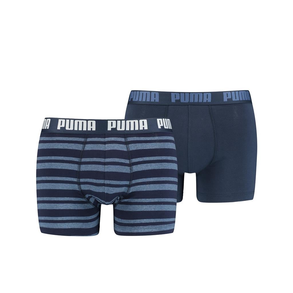 Puma Boxershorts HERITAGE STRIPE BOXER Doppelpack - Bild 1