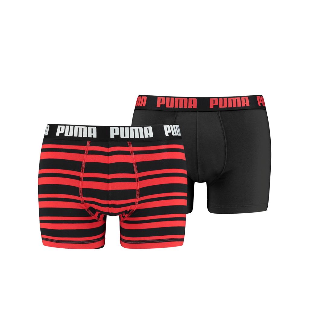 Puma Boxershorts HERITAGE STRIPE BOXER Doppelpack - Bild 1