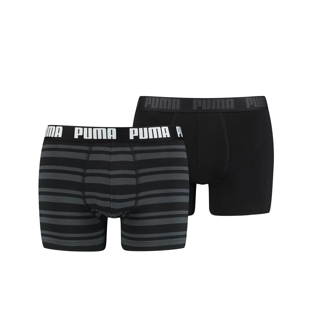 Puma Boxershorts HERITAGE STRIPE BOXER Doppelpack - Bild 1