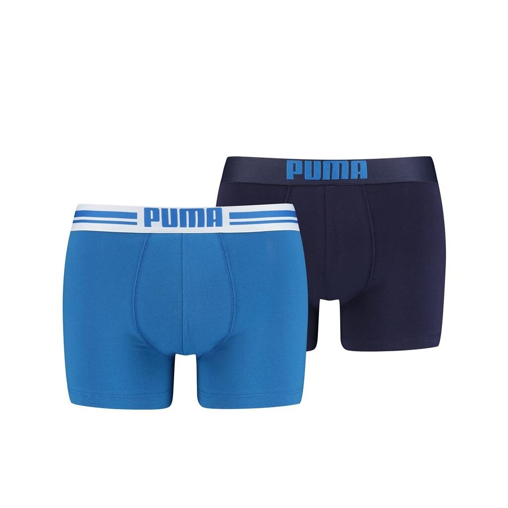 Puma Boxershorts PLACED LOGO BOXER Doppelpack - Bild 1
