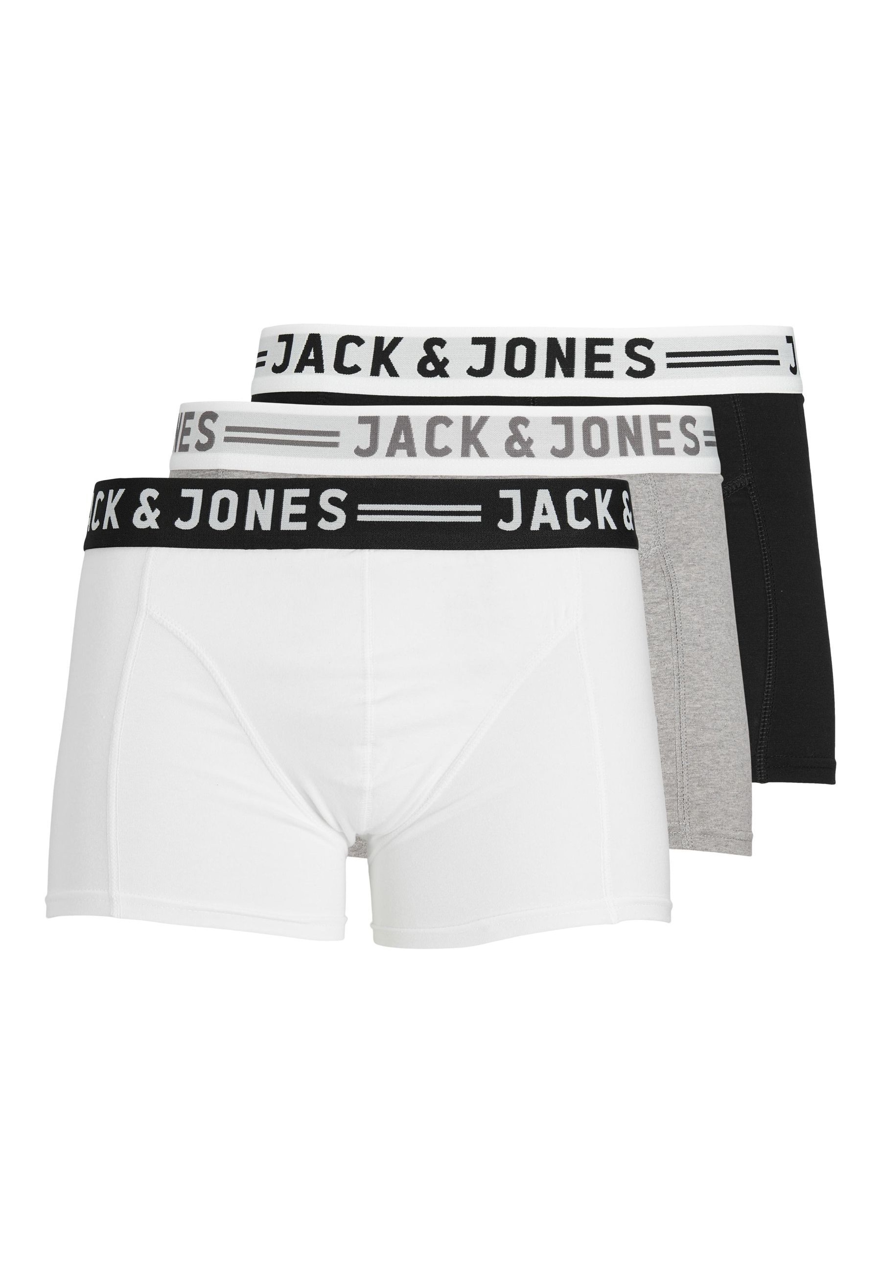 Jack & Jones Boxershorts SENSE 3er Pack Trunks - Bild 1