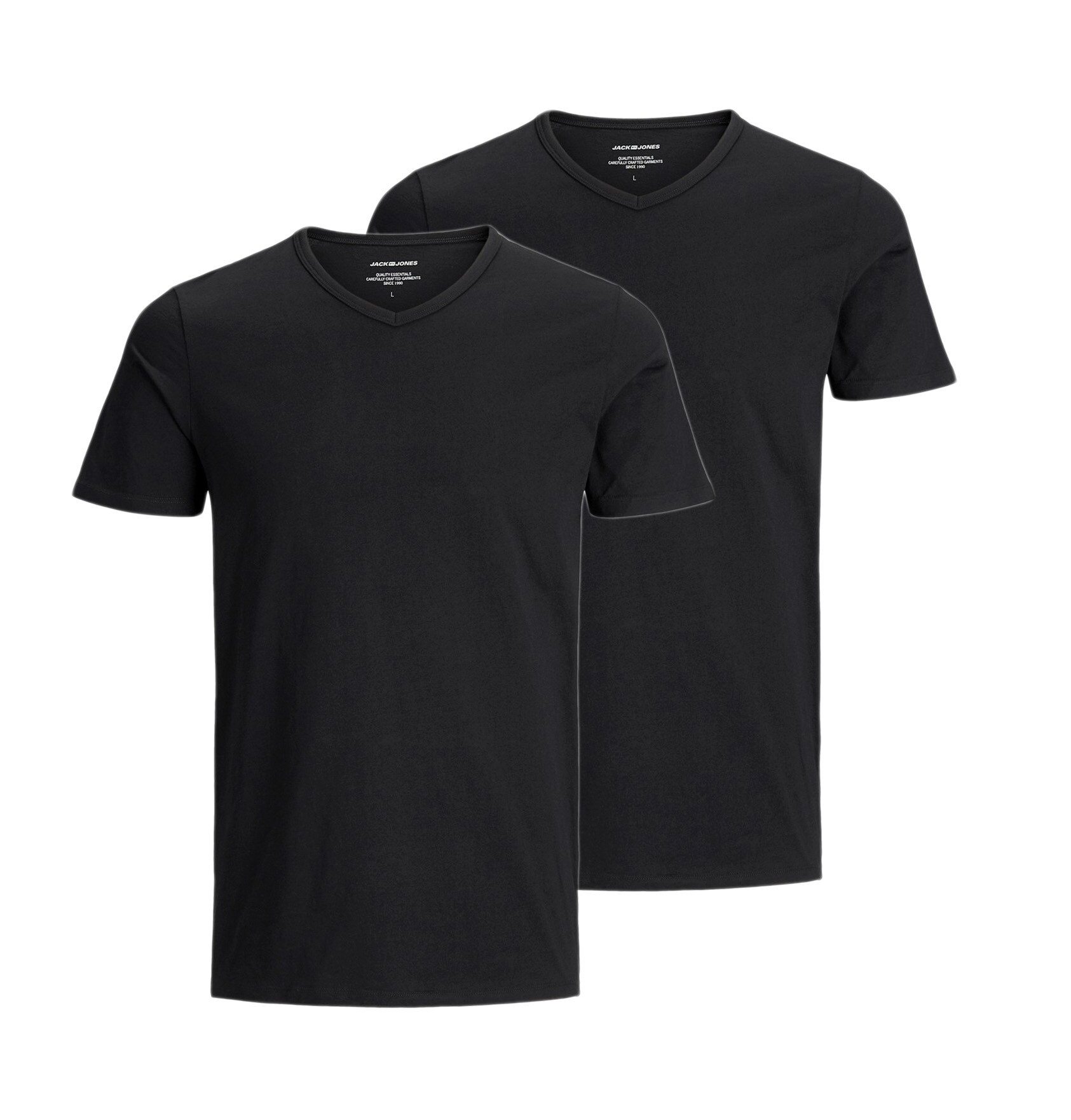 Jack & Jones T-Shirts 2er Pack T-Shirt im 2er Pack JJ BASIC V-NECK TEE - Bild 1