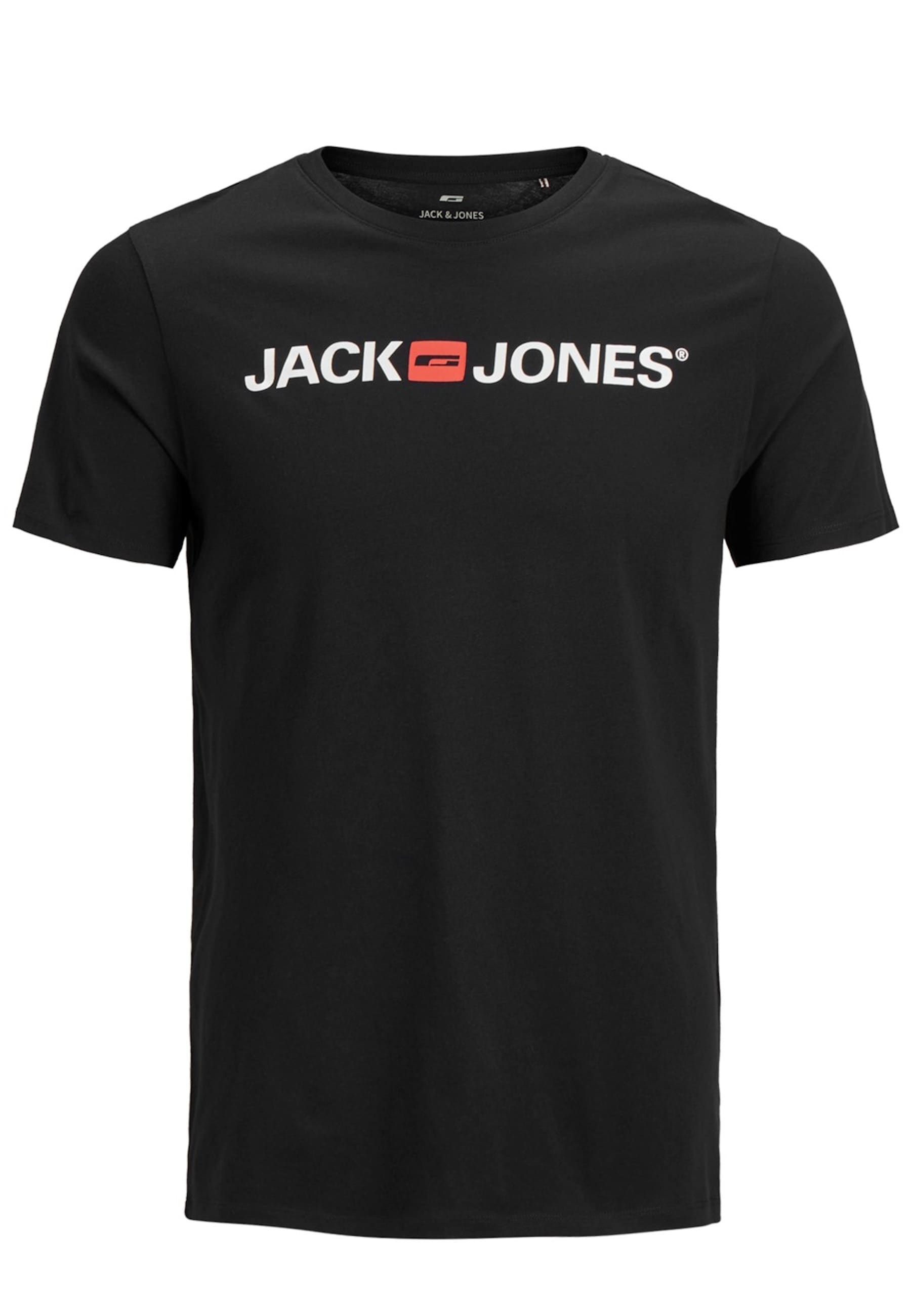 Jack & Jones T-Shirt Print R-Neck T-Shirts CORP LOGO TEE CREW NECK mit Print - Bild 1