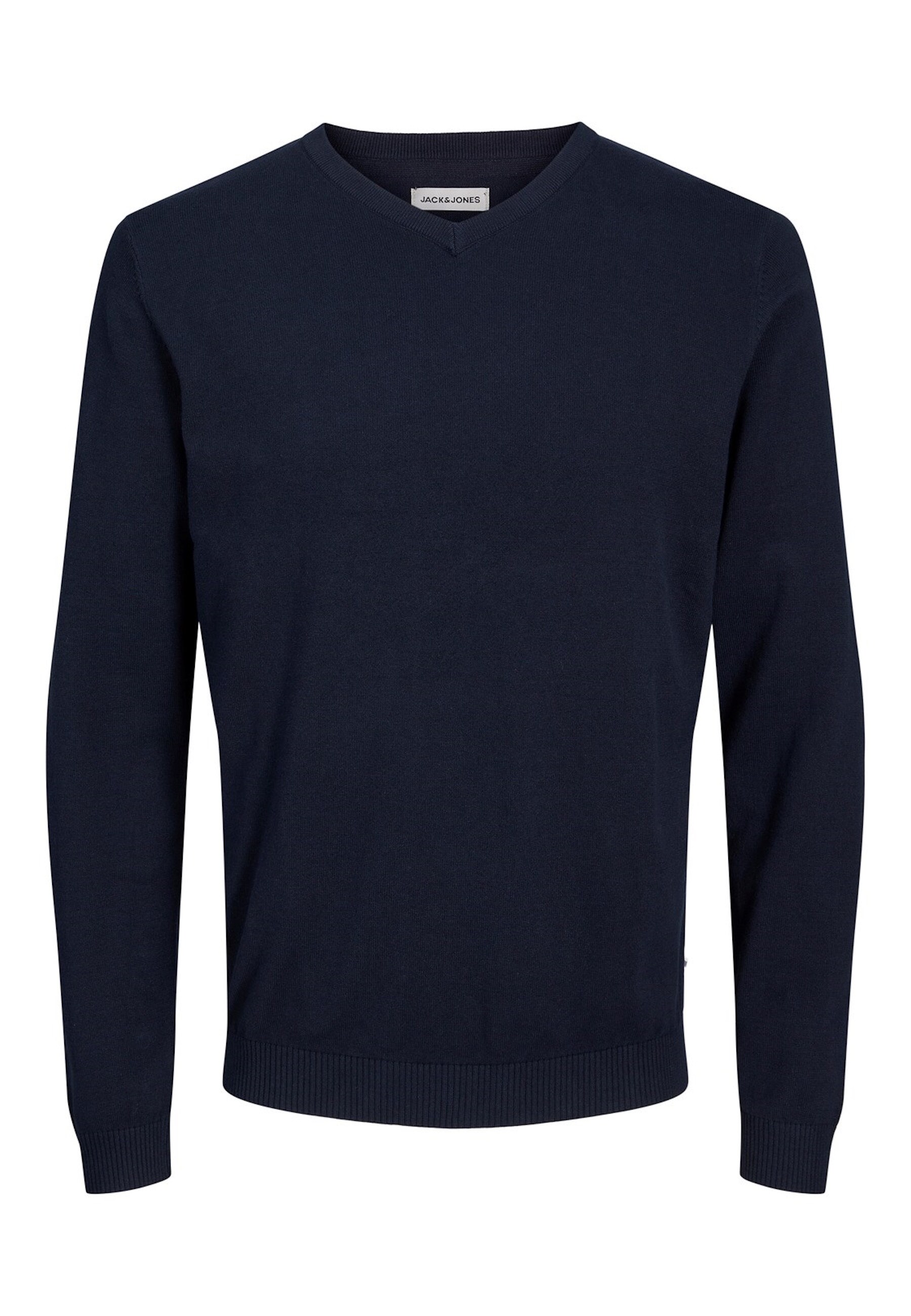 Jack & Jones Strickpullover Basic Pullover V-Neck - Bild 1